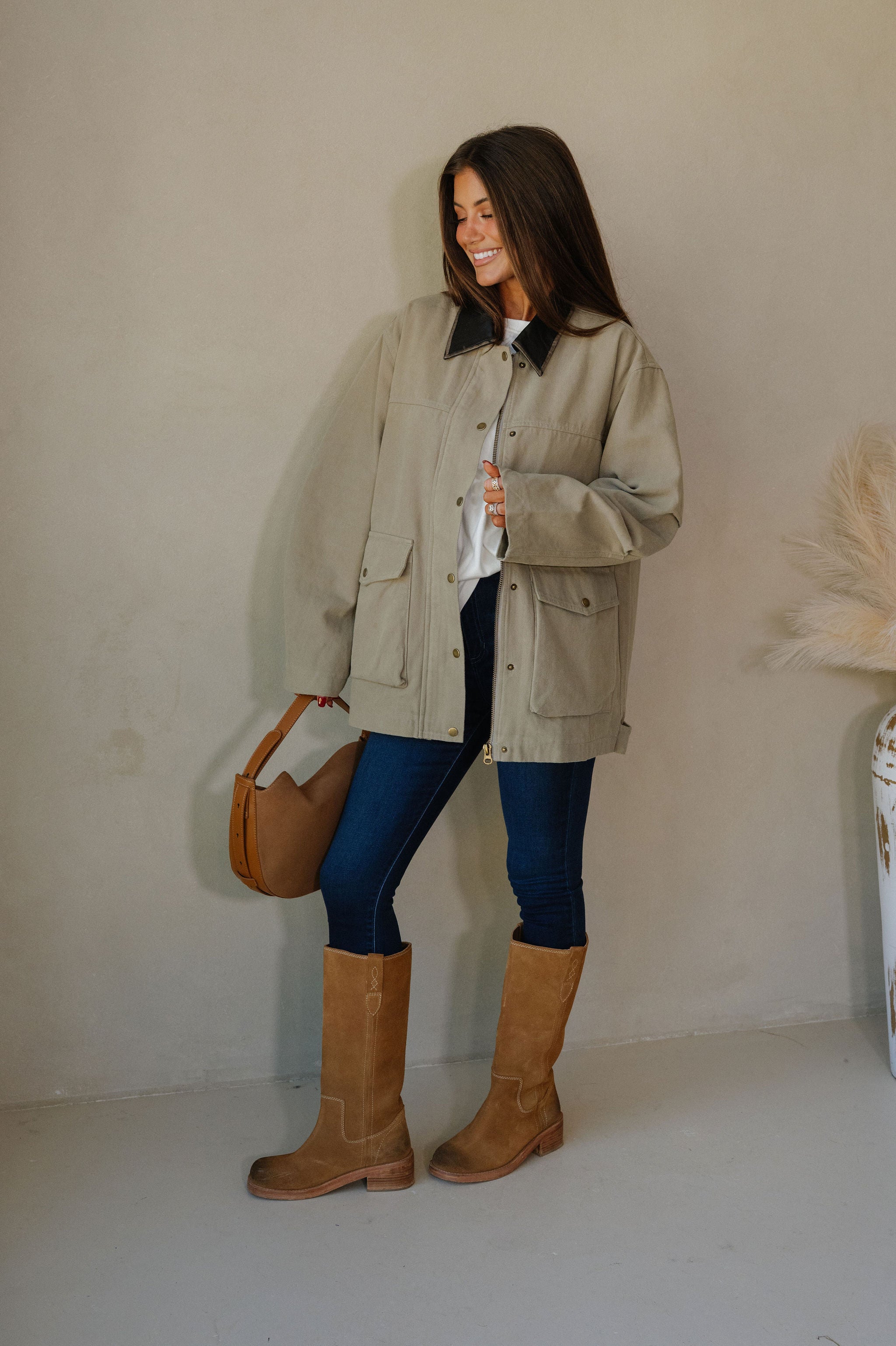 Jackson Barn Jacket-Olive