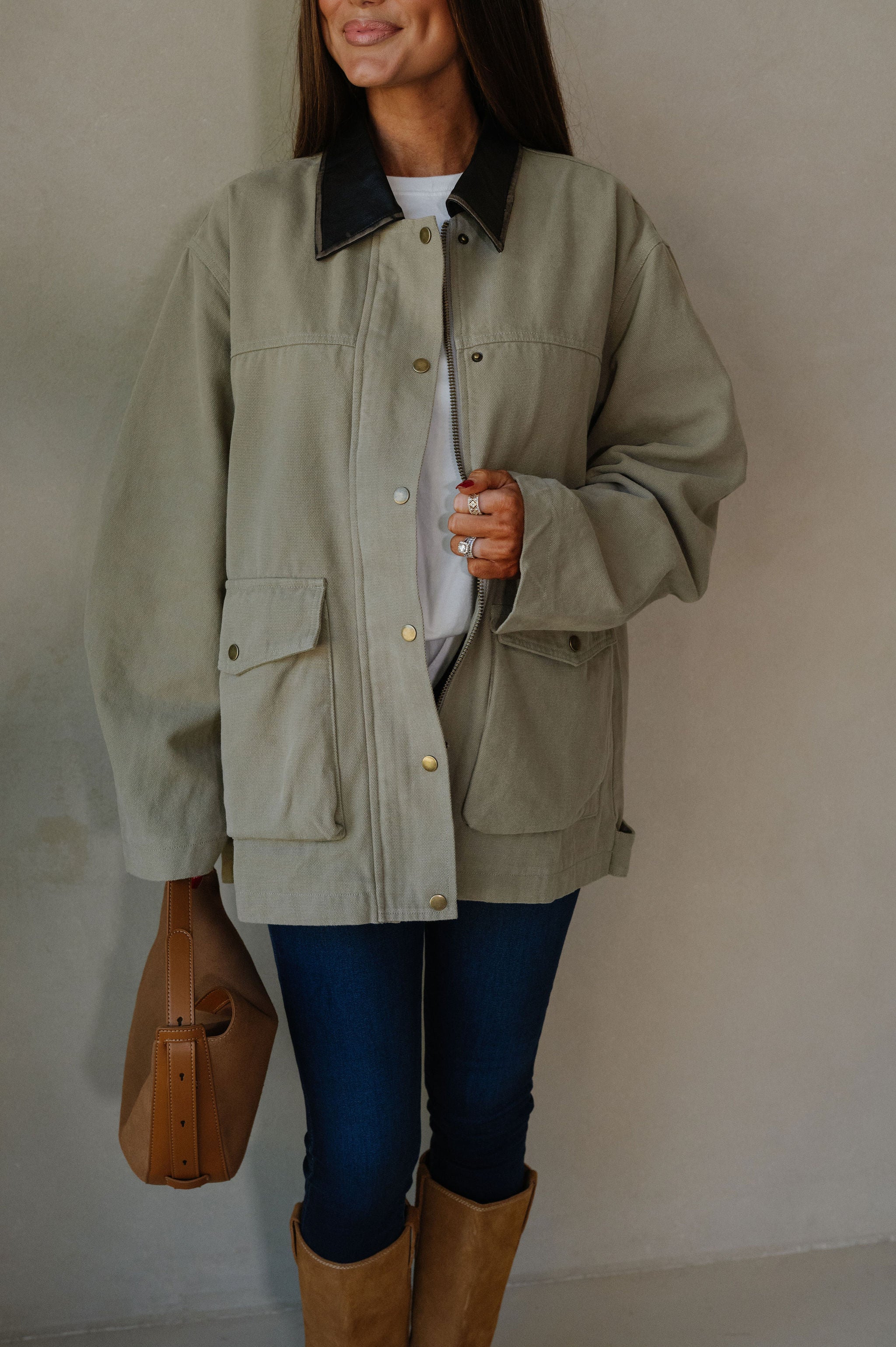 Jackson Barn Jacket-Olive