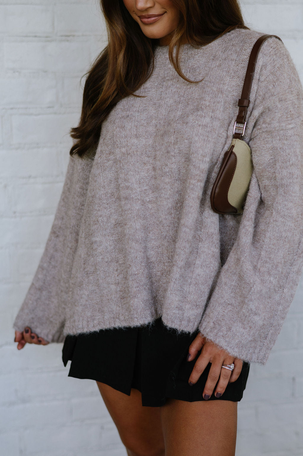 Jesse Sweater-Light Brown