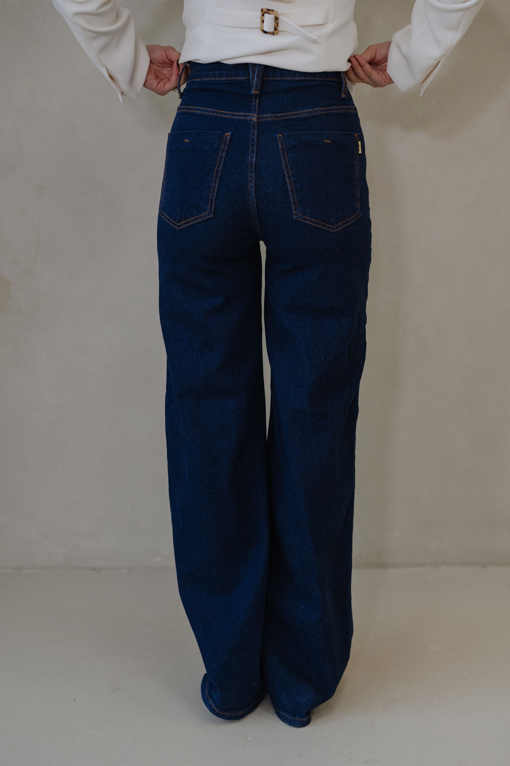 Kate Wide Leg Jeans- Indigo