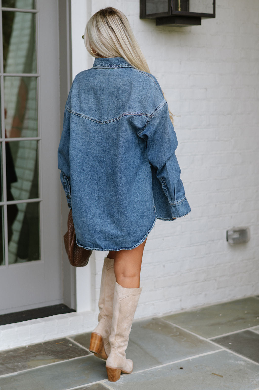 Oversized Denim Shirt