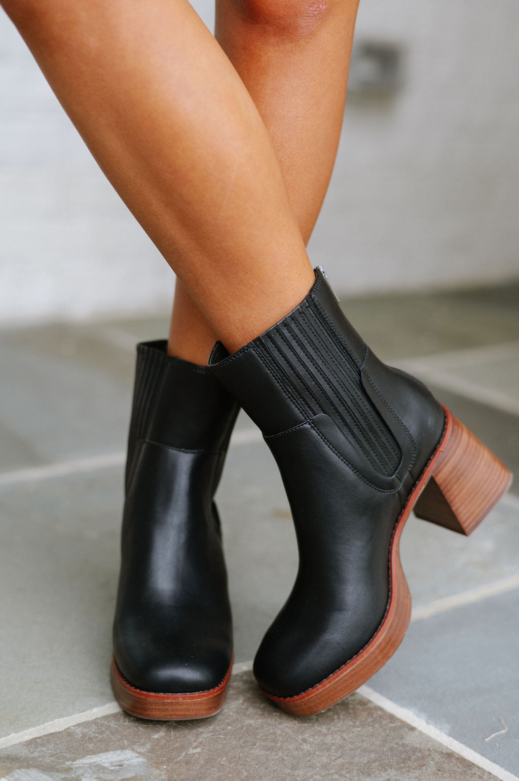 Ivanka Booties-Black