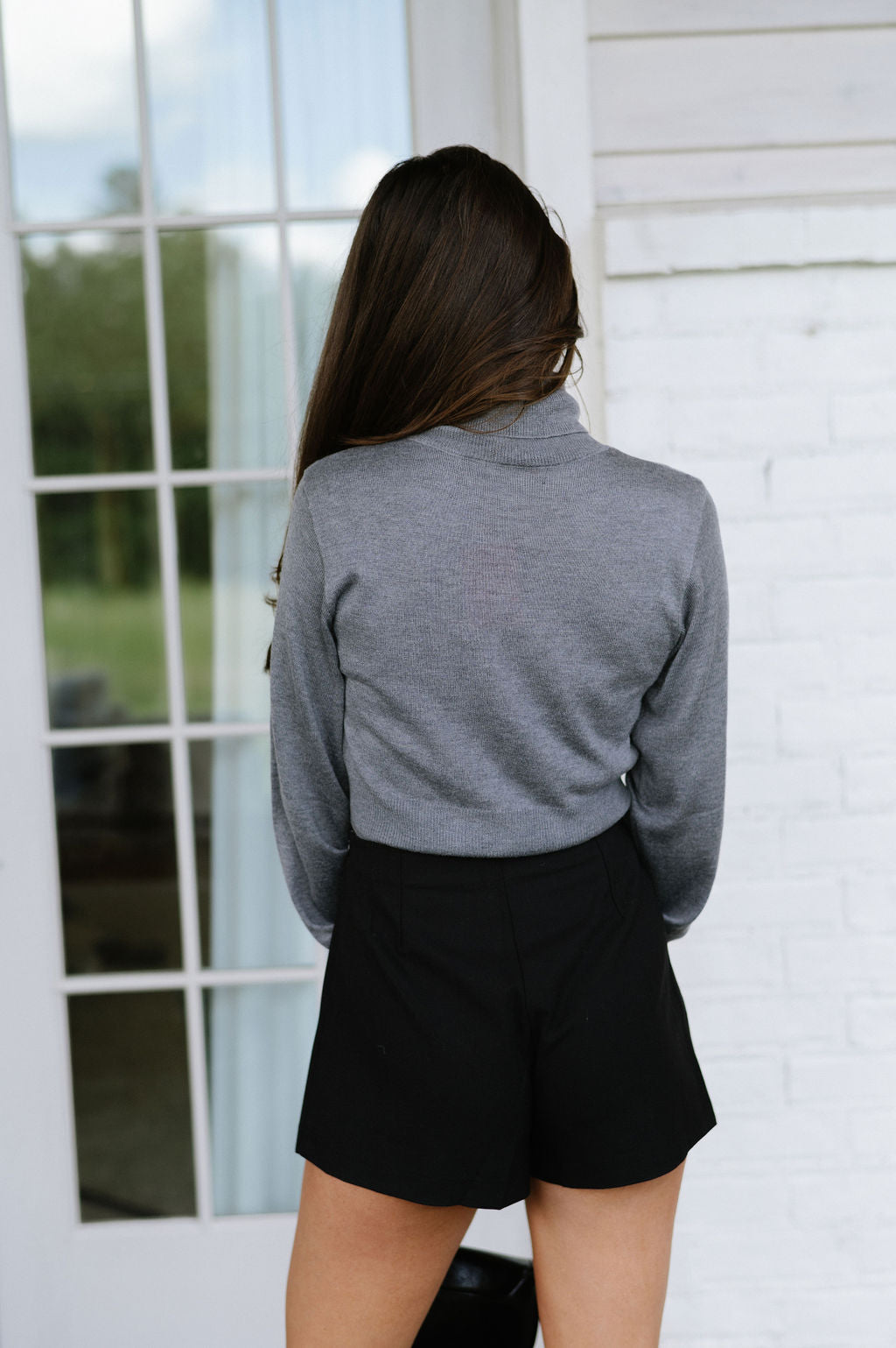 Emma Sweater- Charcoal Grey