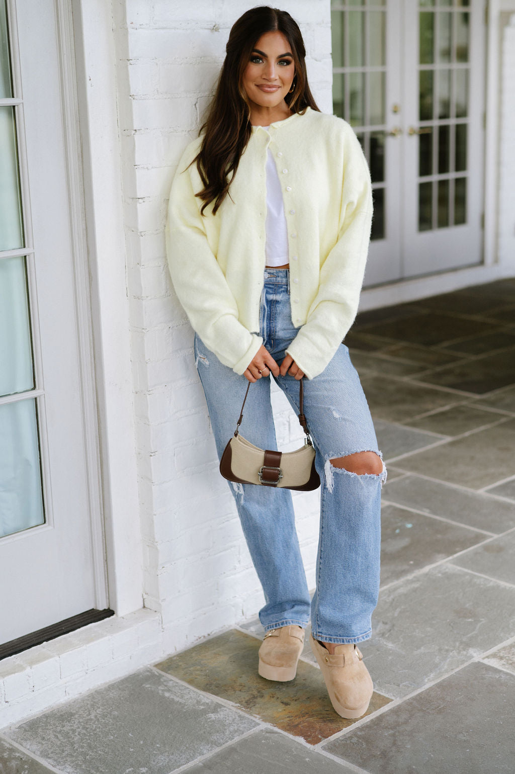 Victoria Cardigan- Butter