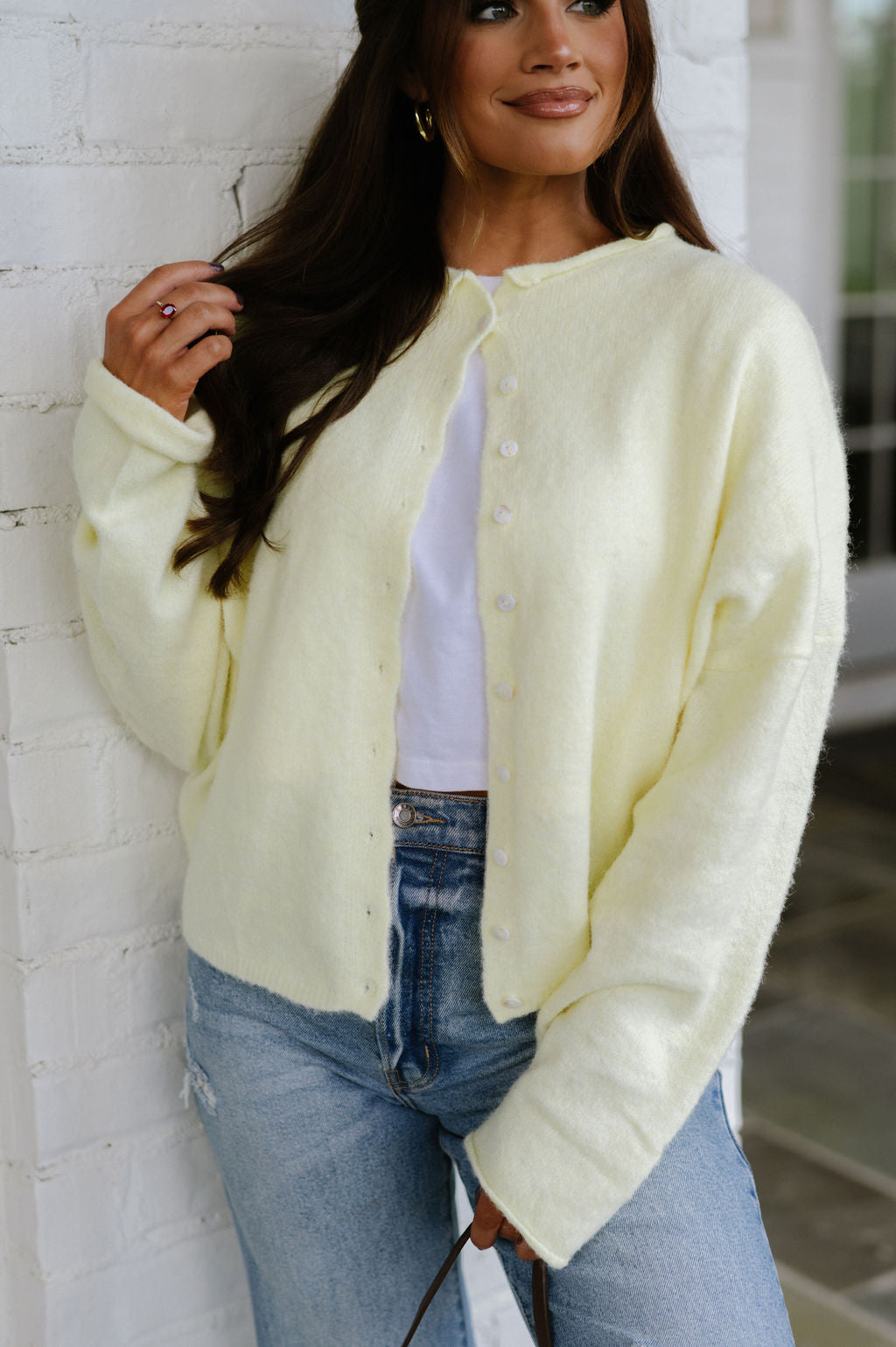 Victoria Cardigan- Butter