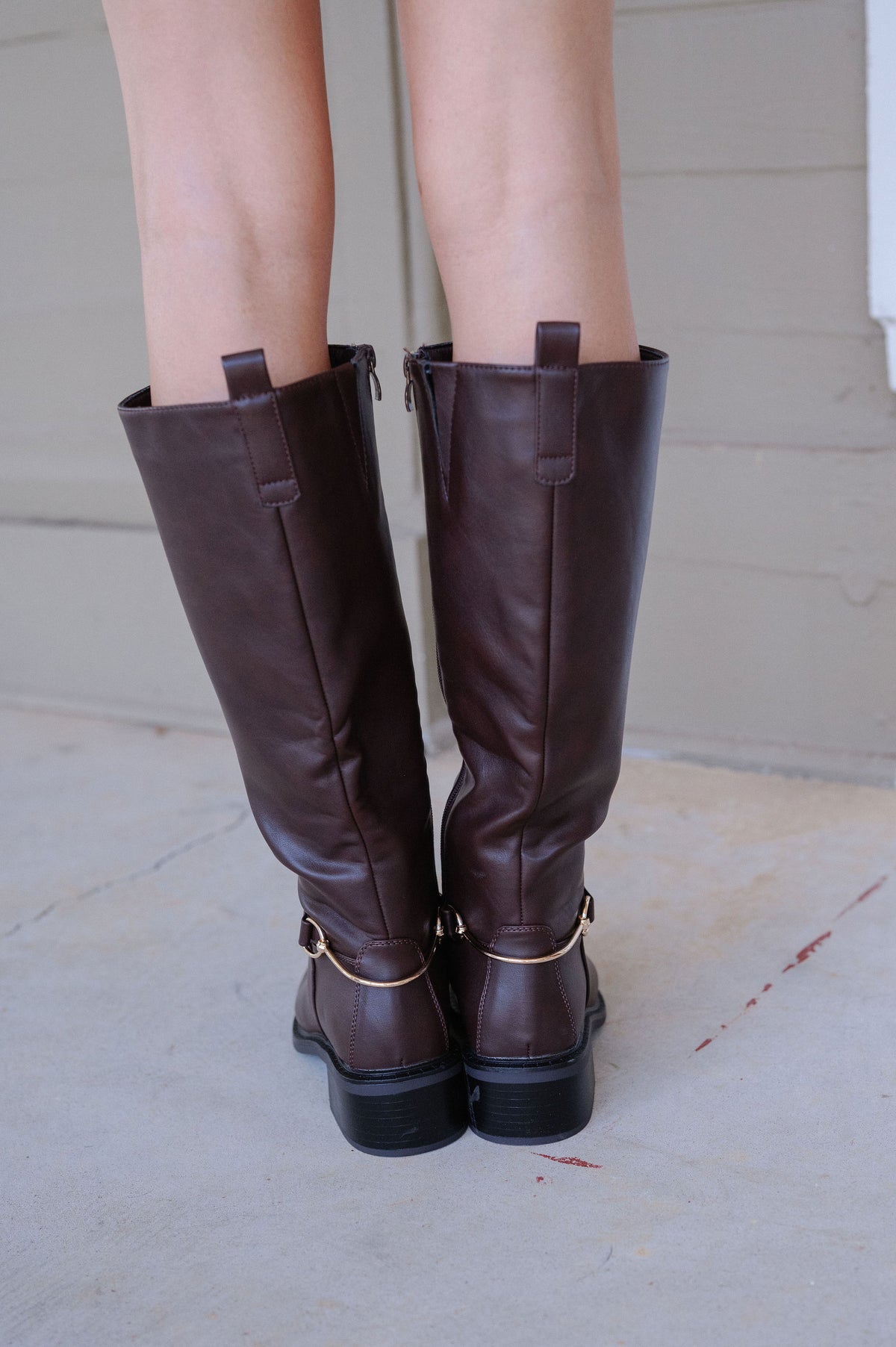 Axel Riding Boots-Brown