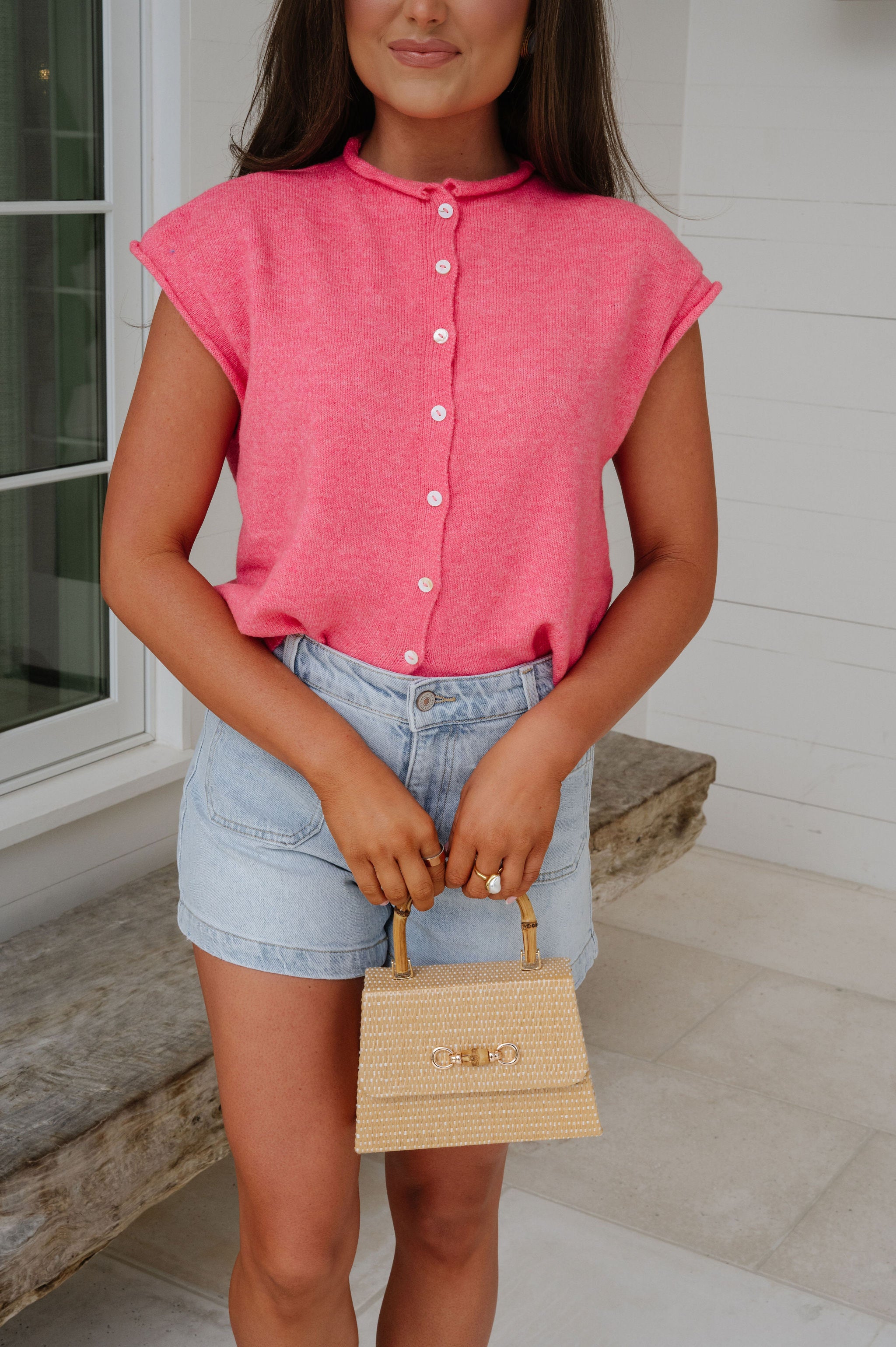 Karly Sweater-Bubblegum