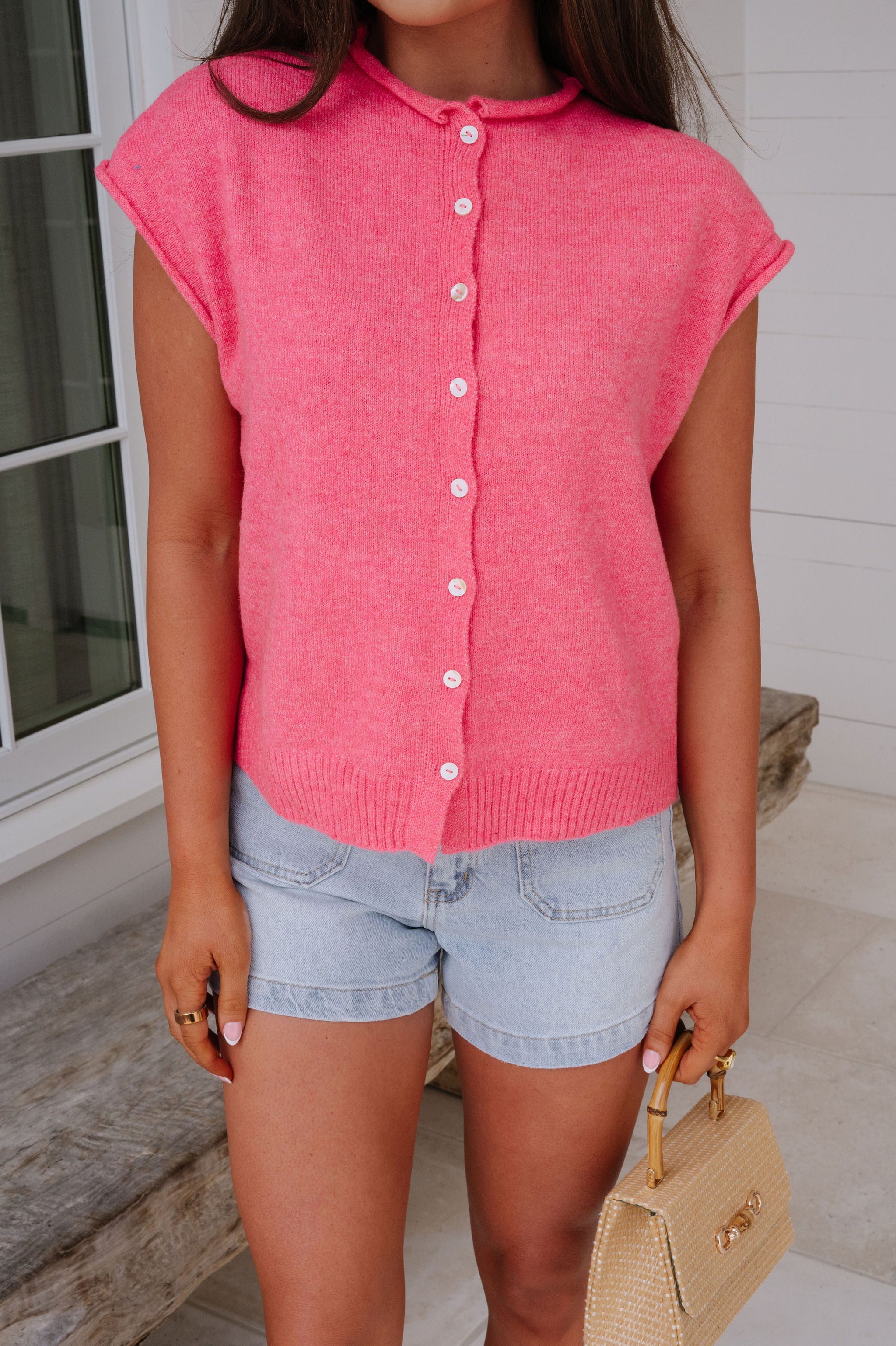 Karly Sweater-Bubblegum