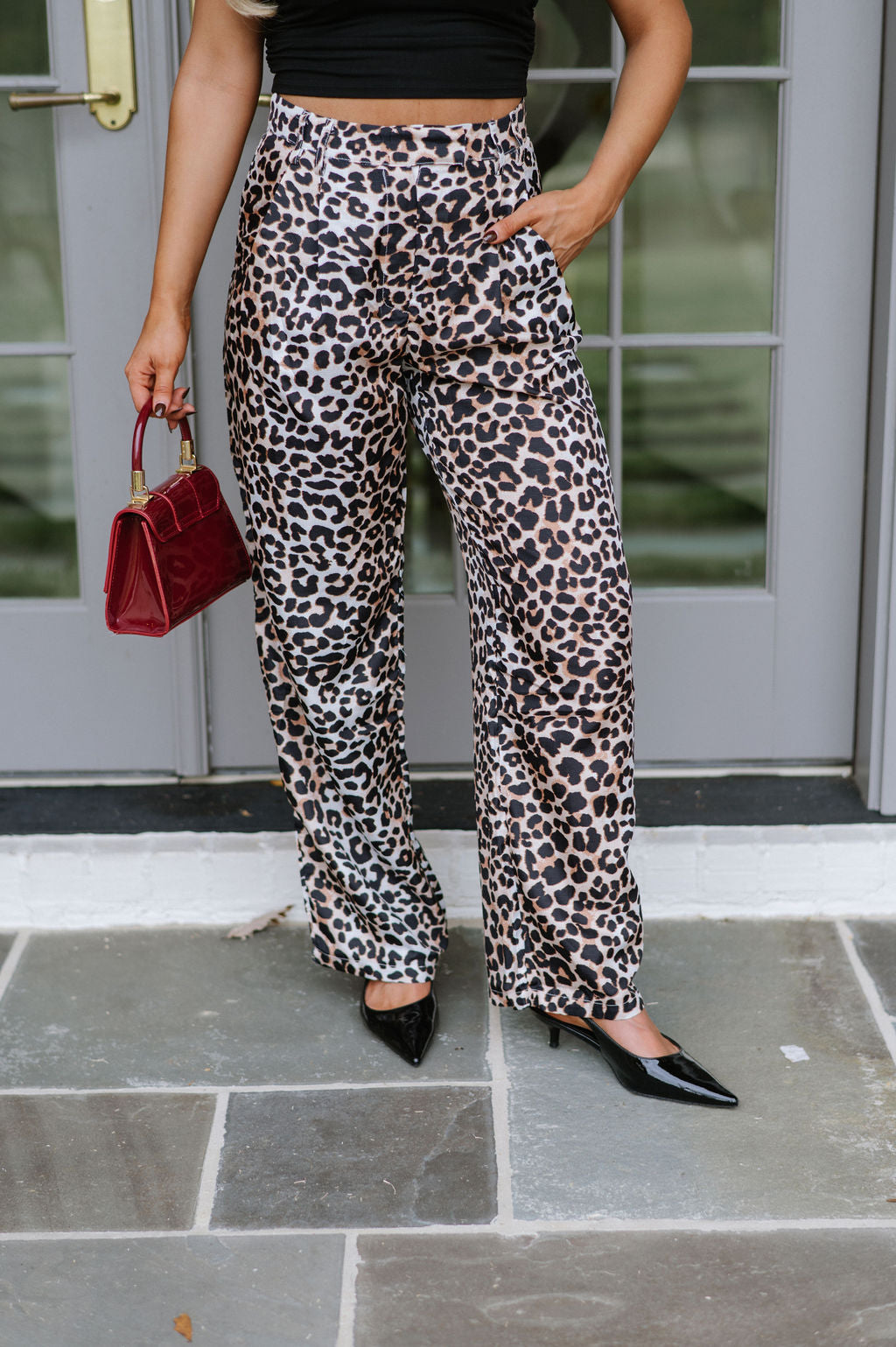 Sheena Leopard Print Pants