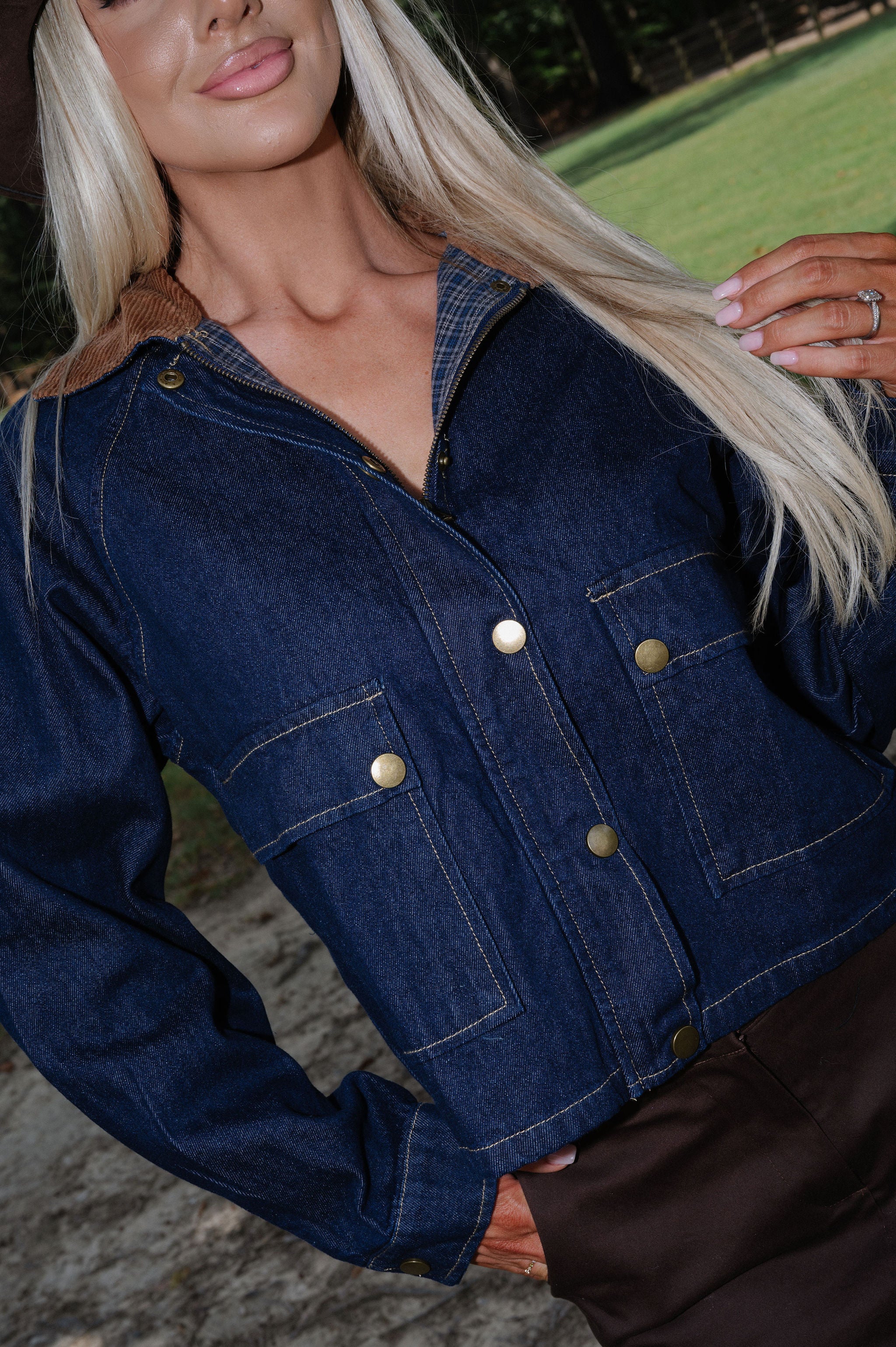 Liv Barn Jacket-Indigo