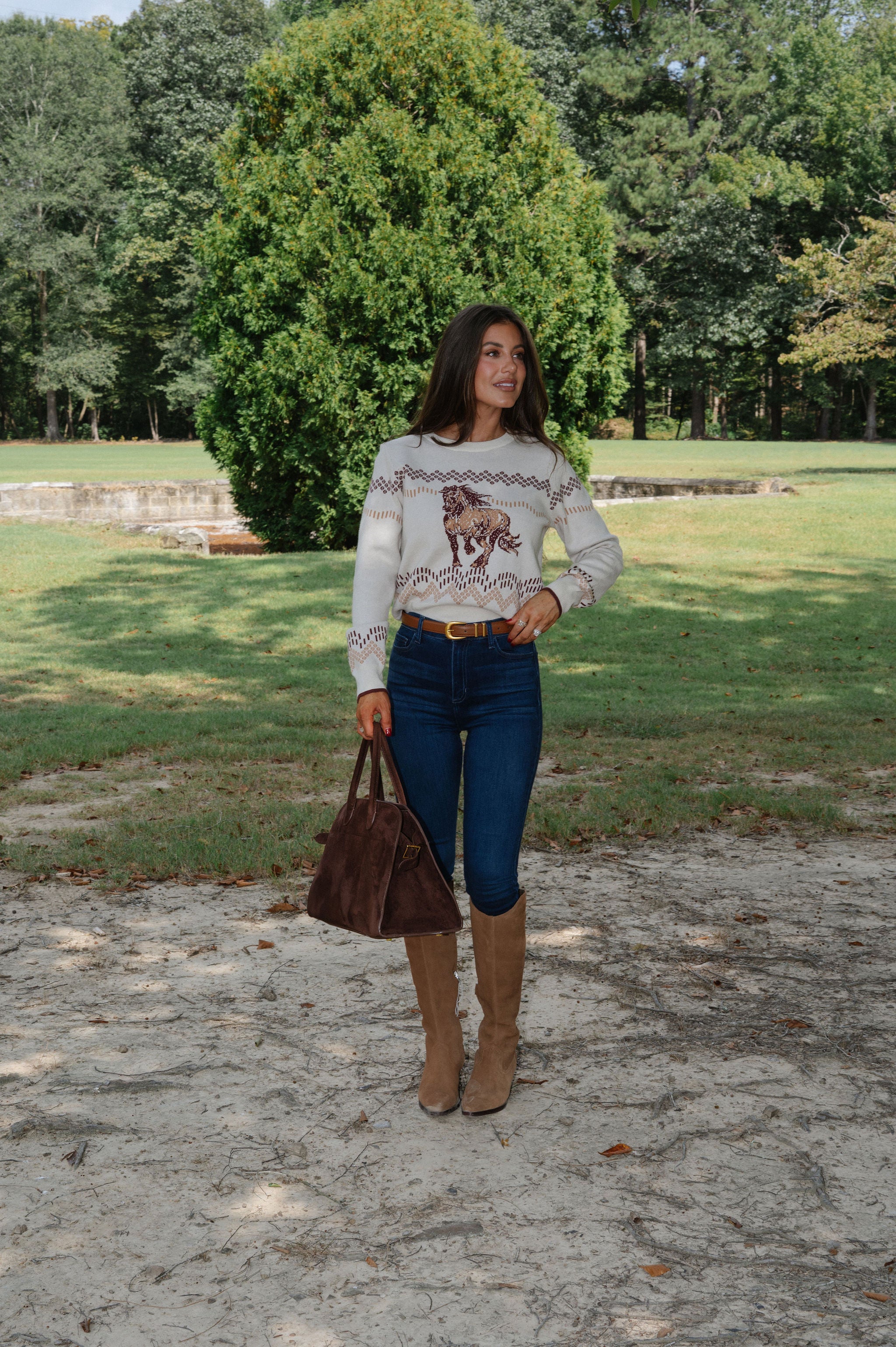 High Rise Ankle Skinny Jeans-Dark Wash