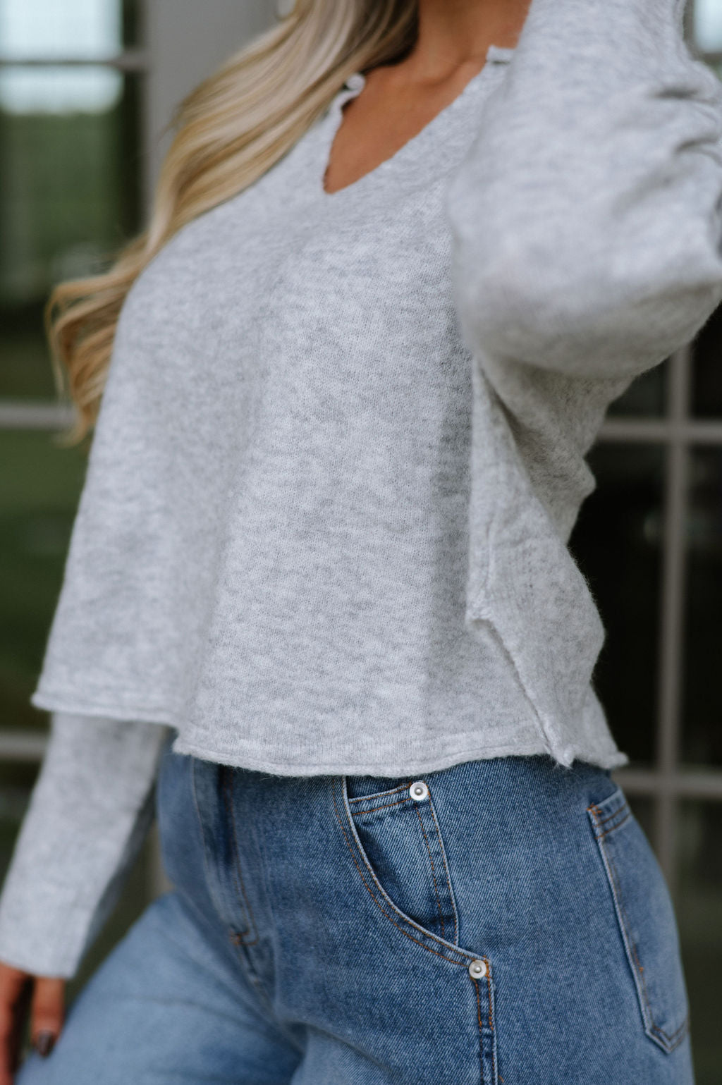 Taylor Sweater-Grey