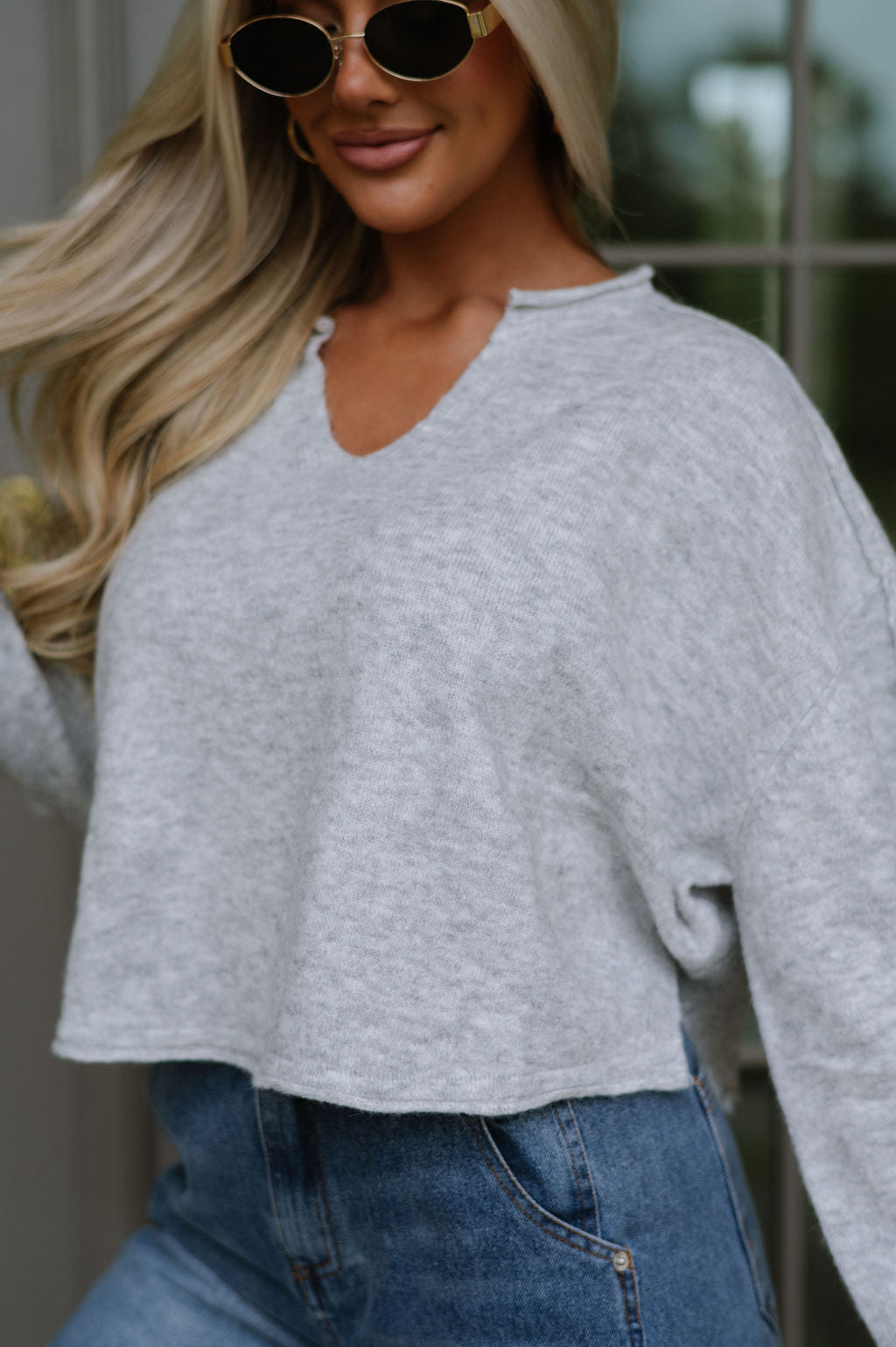 Taylor Sweater-Grey