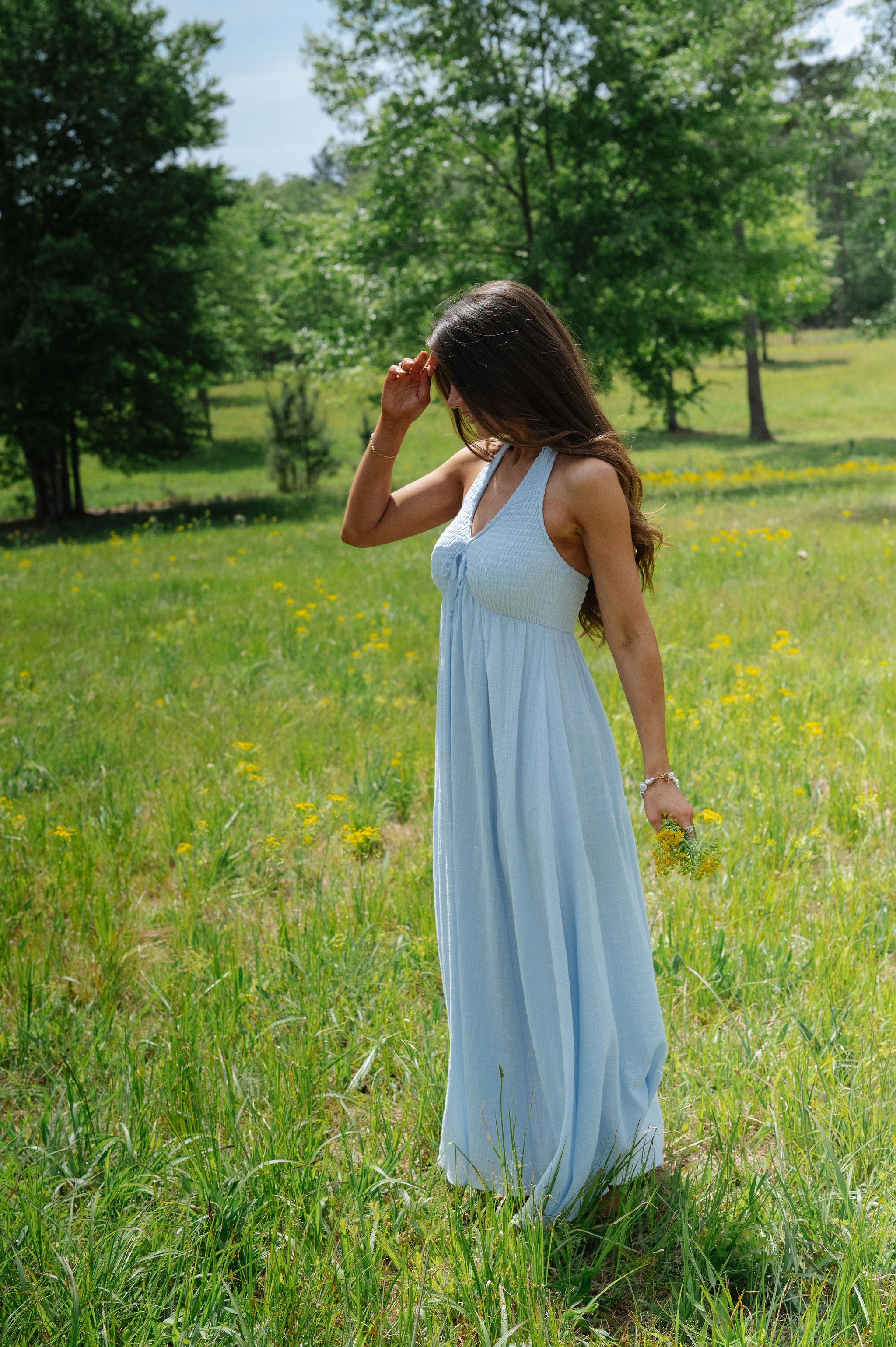 Mason Maxi Dress-Sky