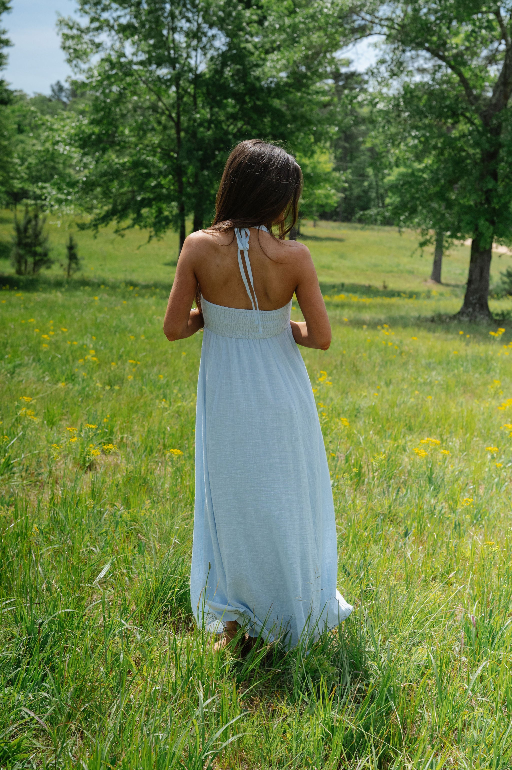Mason Maxi Dress-Sky