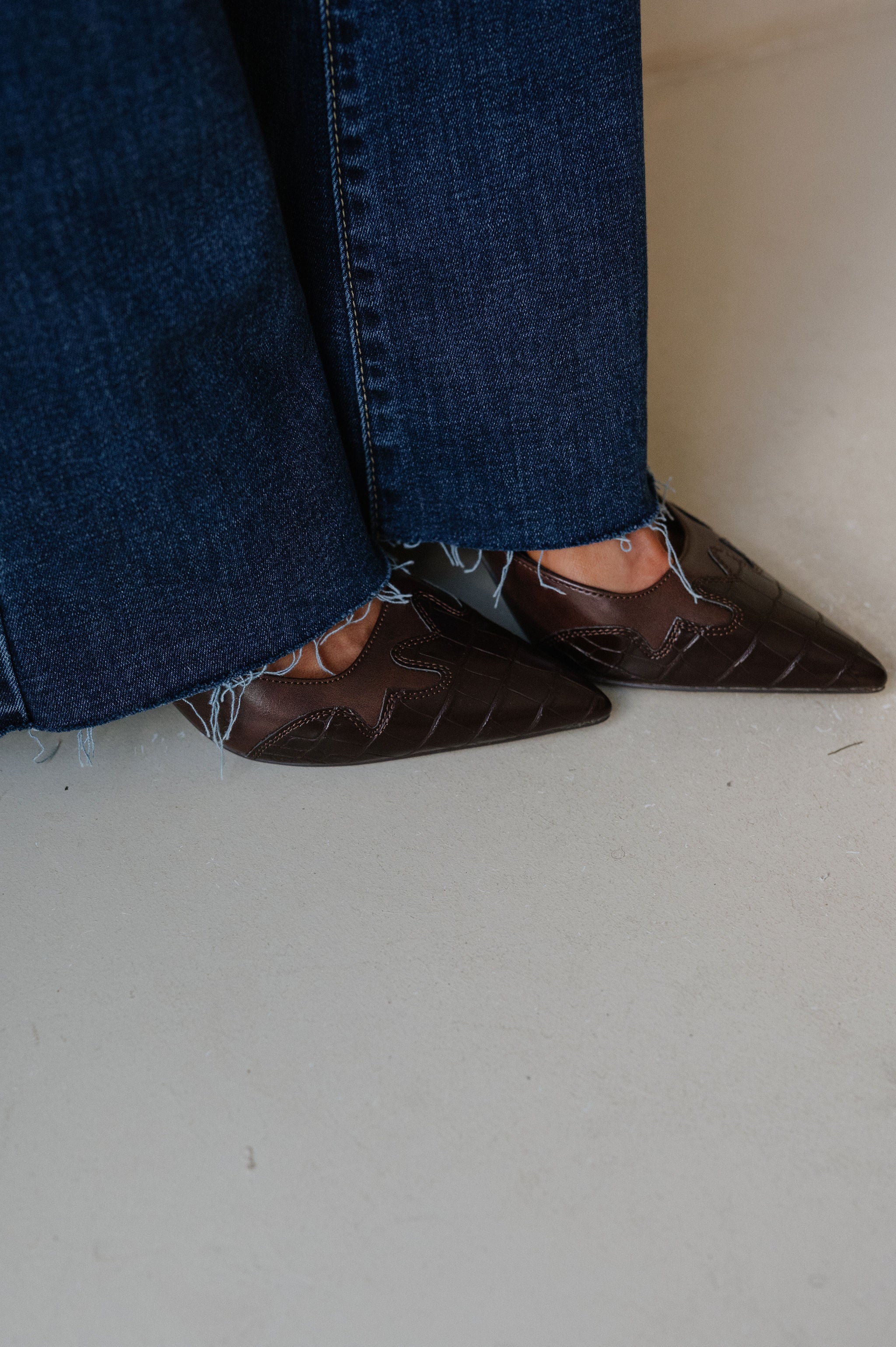 Greer Heel-Chocolate