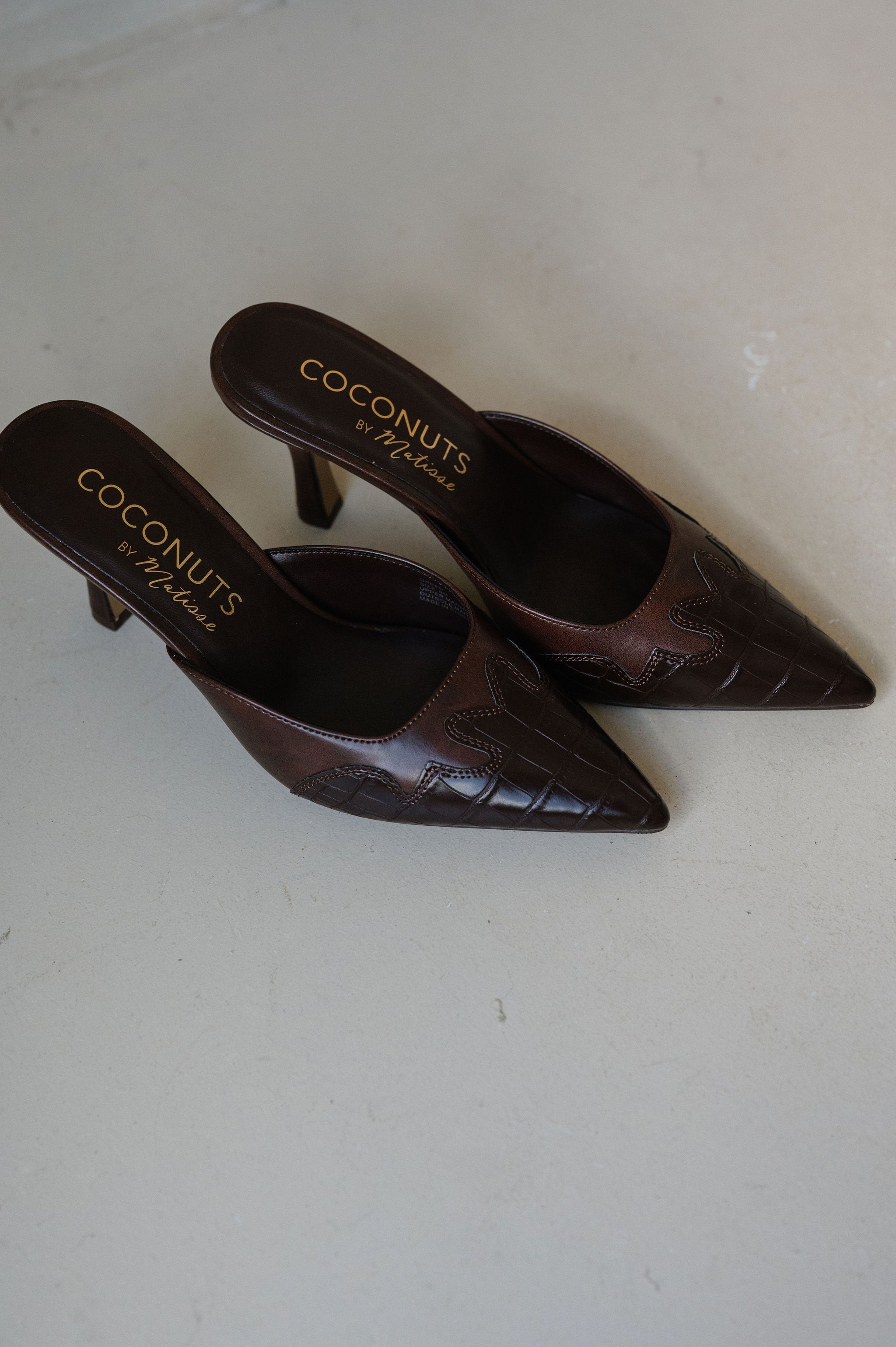 Greer Heel-Chocolate