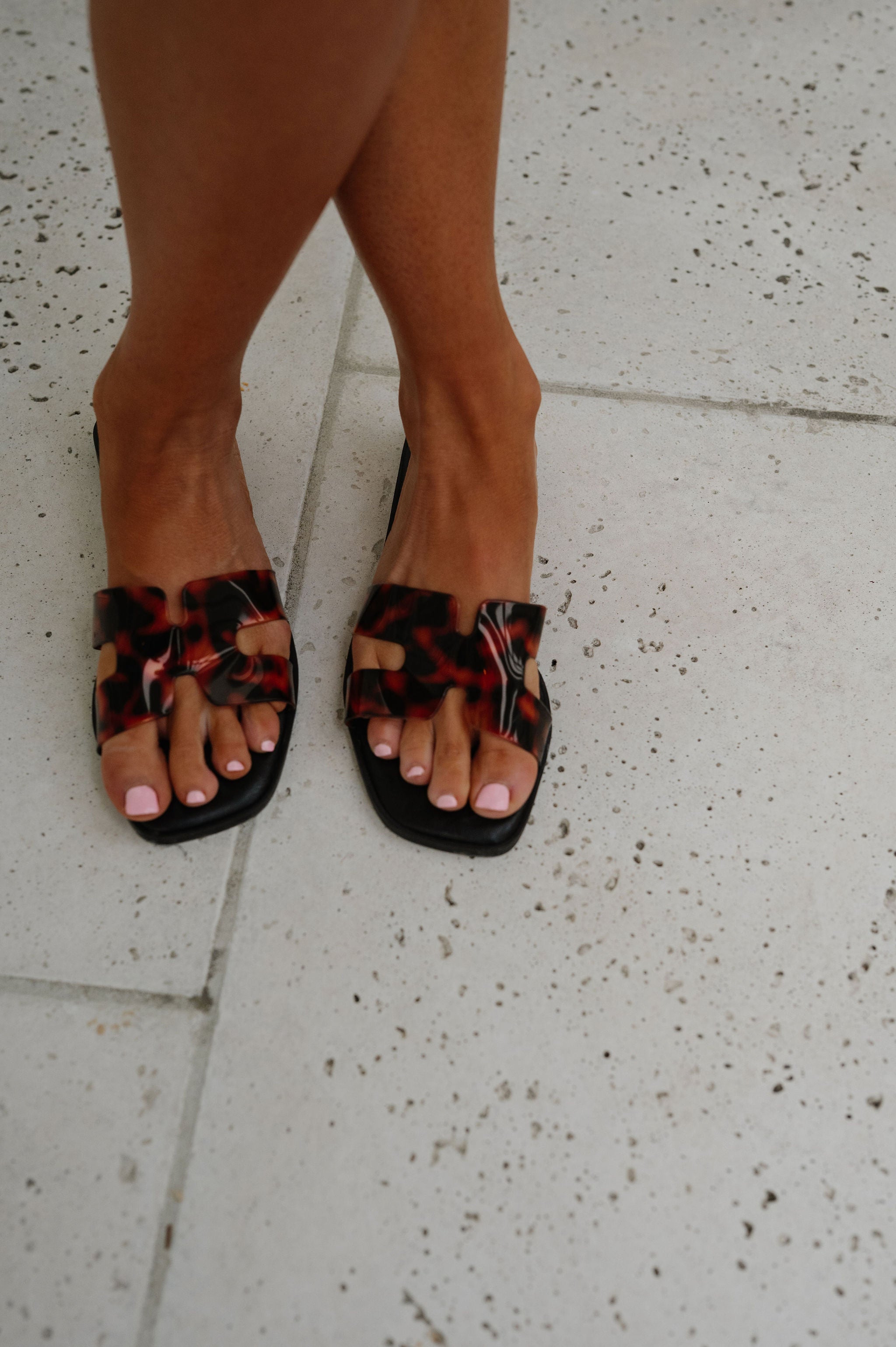 Concept Jelly Sandals-Tortoise