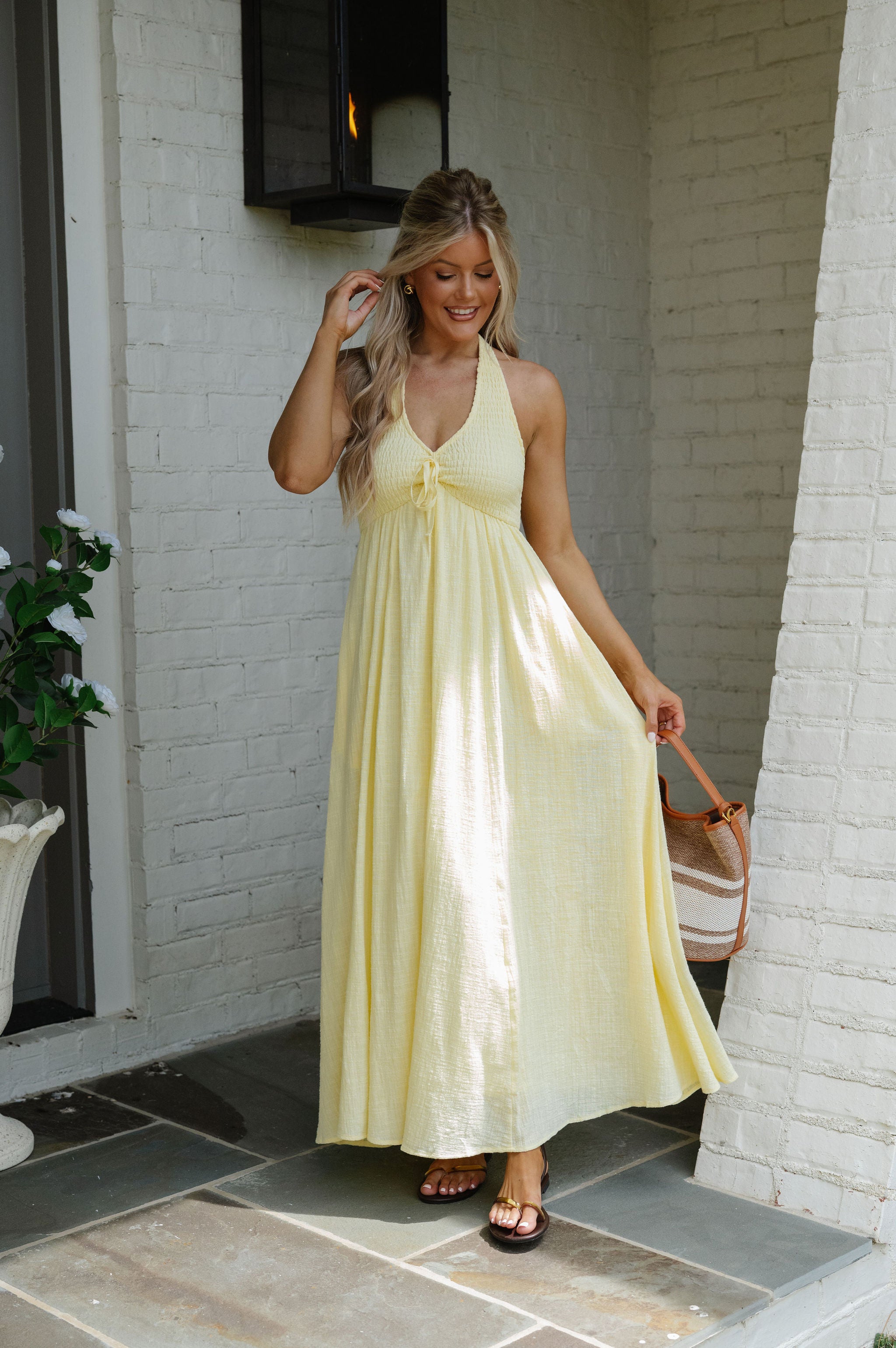 Mason Maxi Dress-Butter