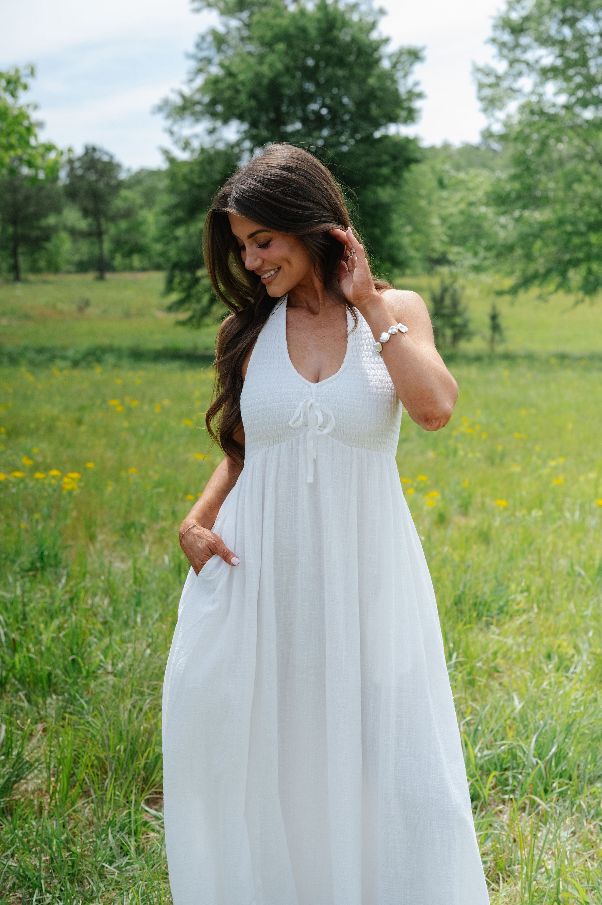 Mason Maxi Dress-Off White