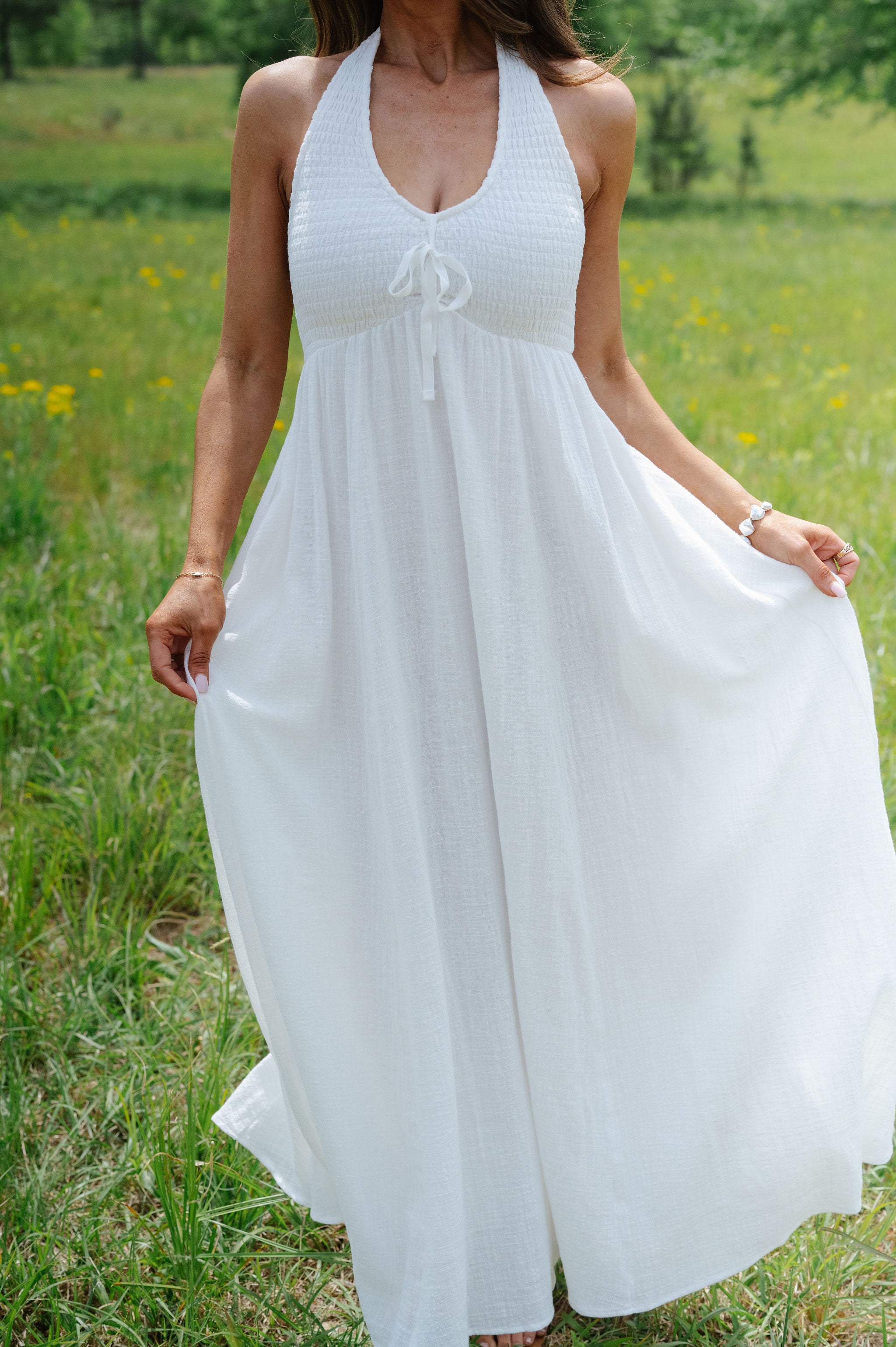 Mason Maxi Dress-Off White
