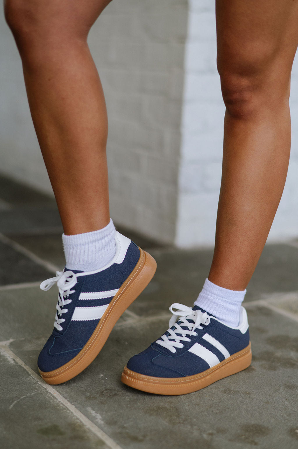 Laili Sneakers-Navy