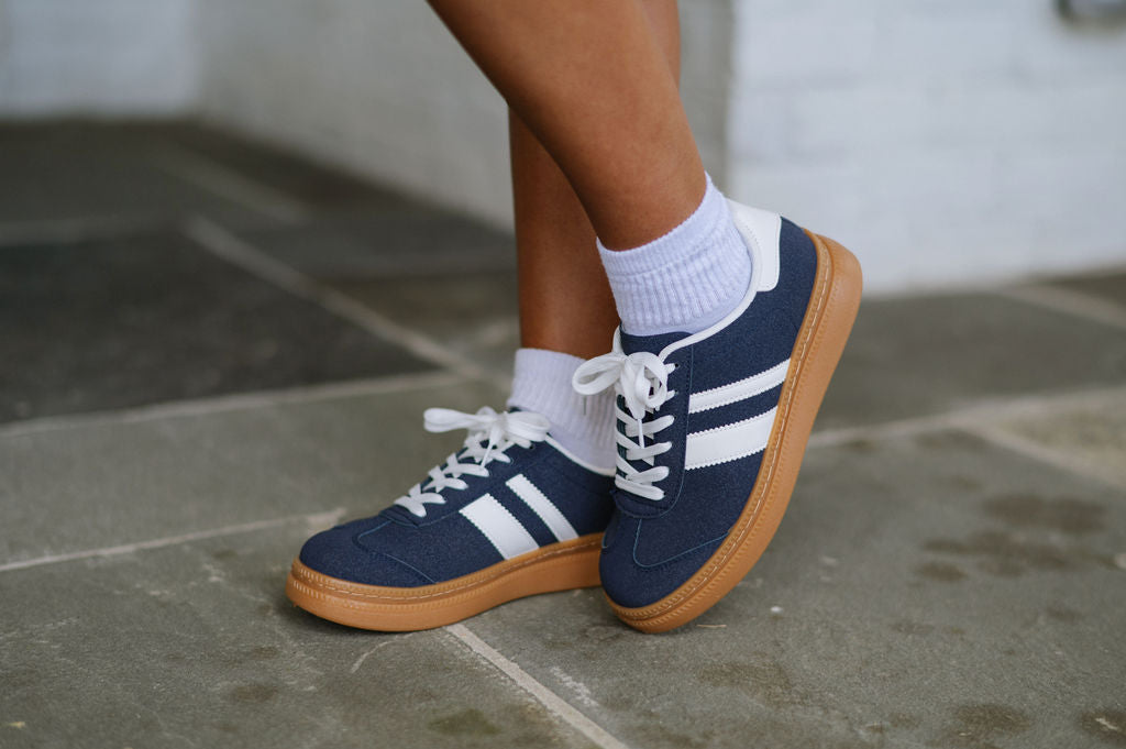 Laili Sneakers-Navy