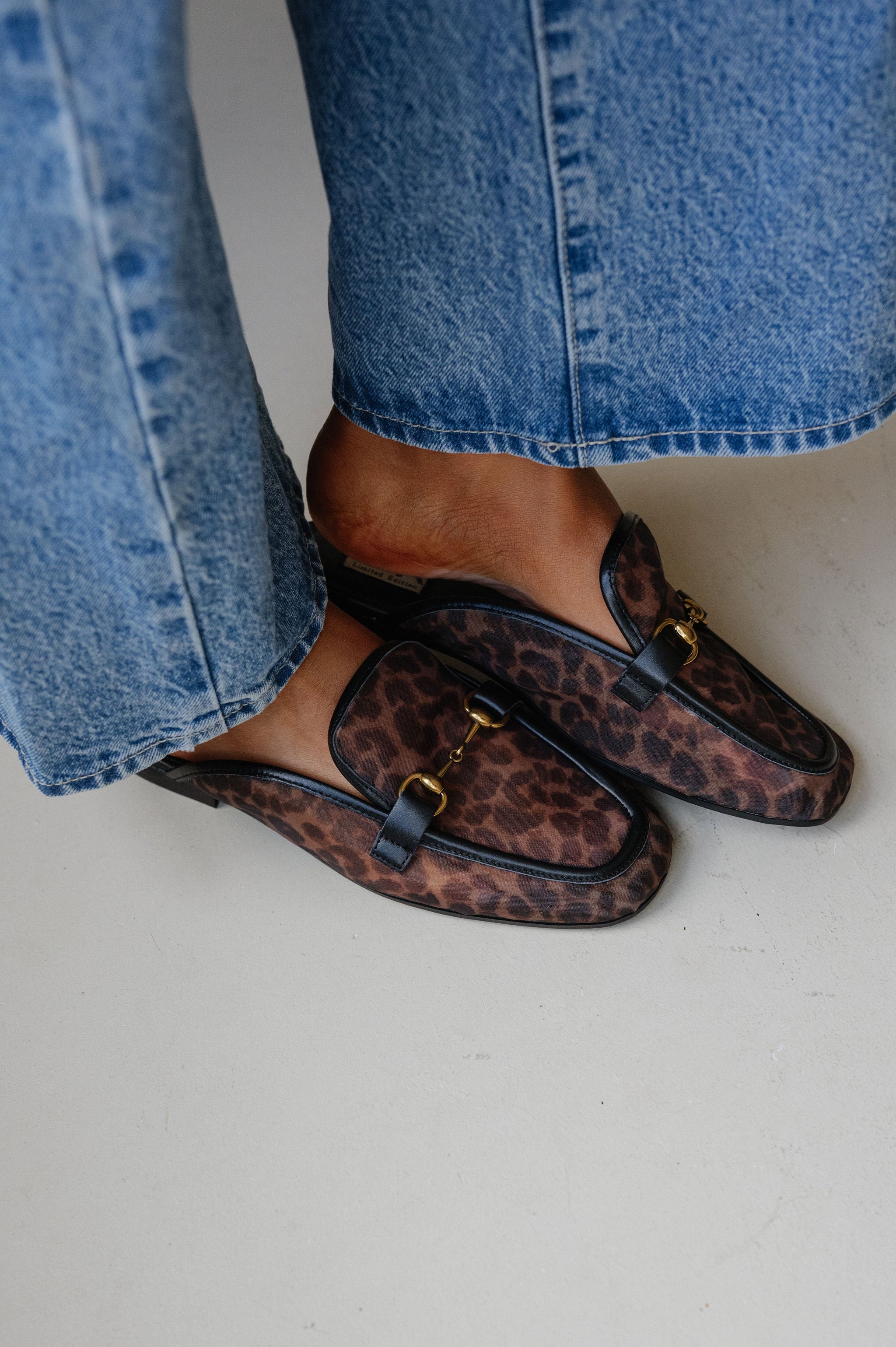 Bouquet Mule-Leopard