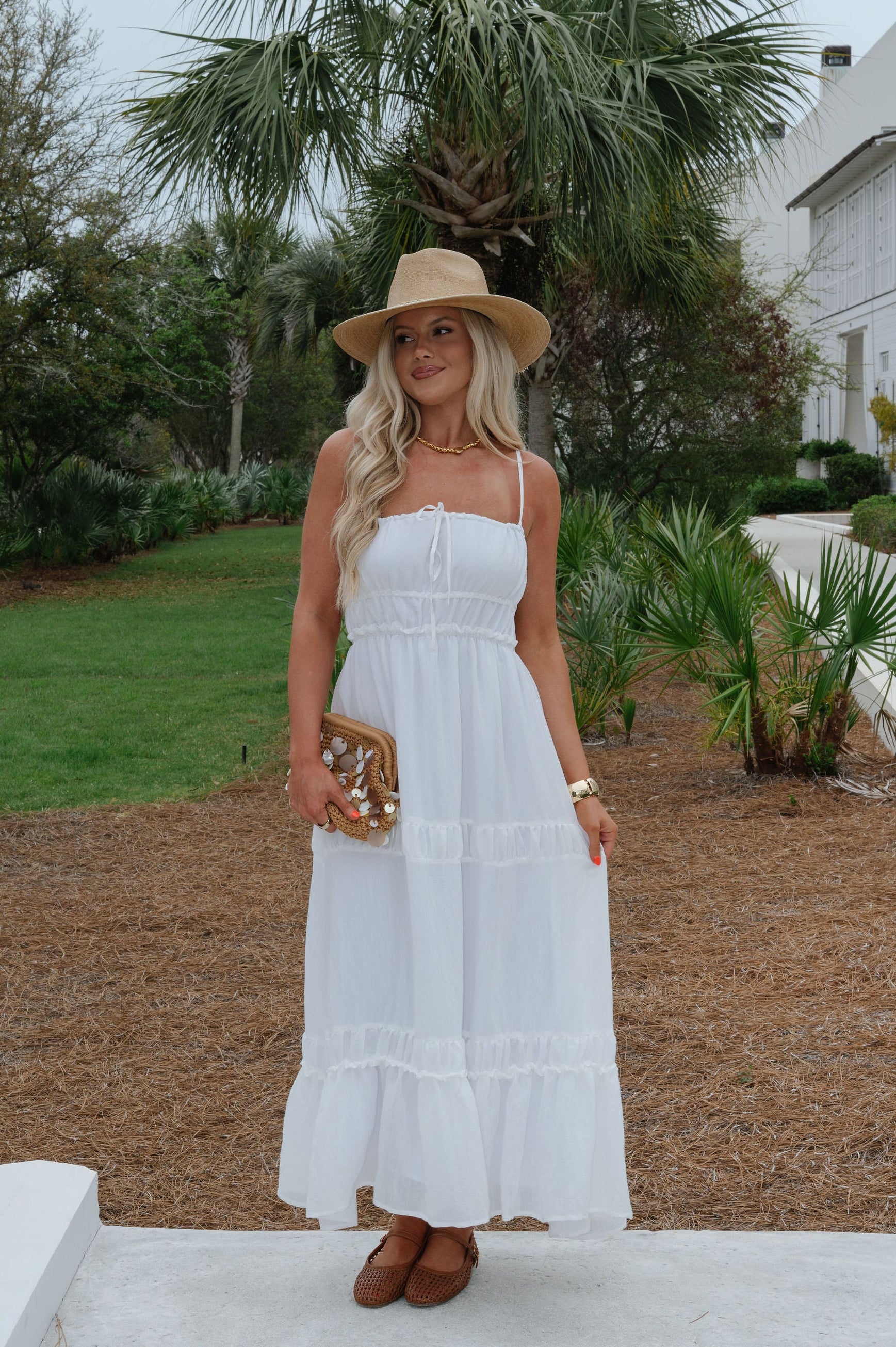 Faith Maxi Dress-Ivory