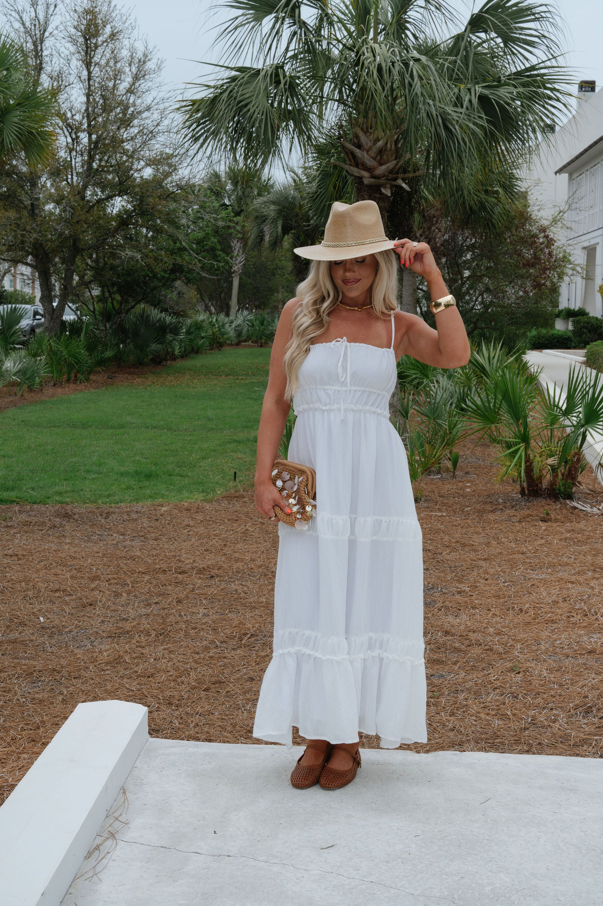 Faith Maxi Dress-Ivory