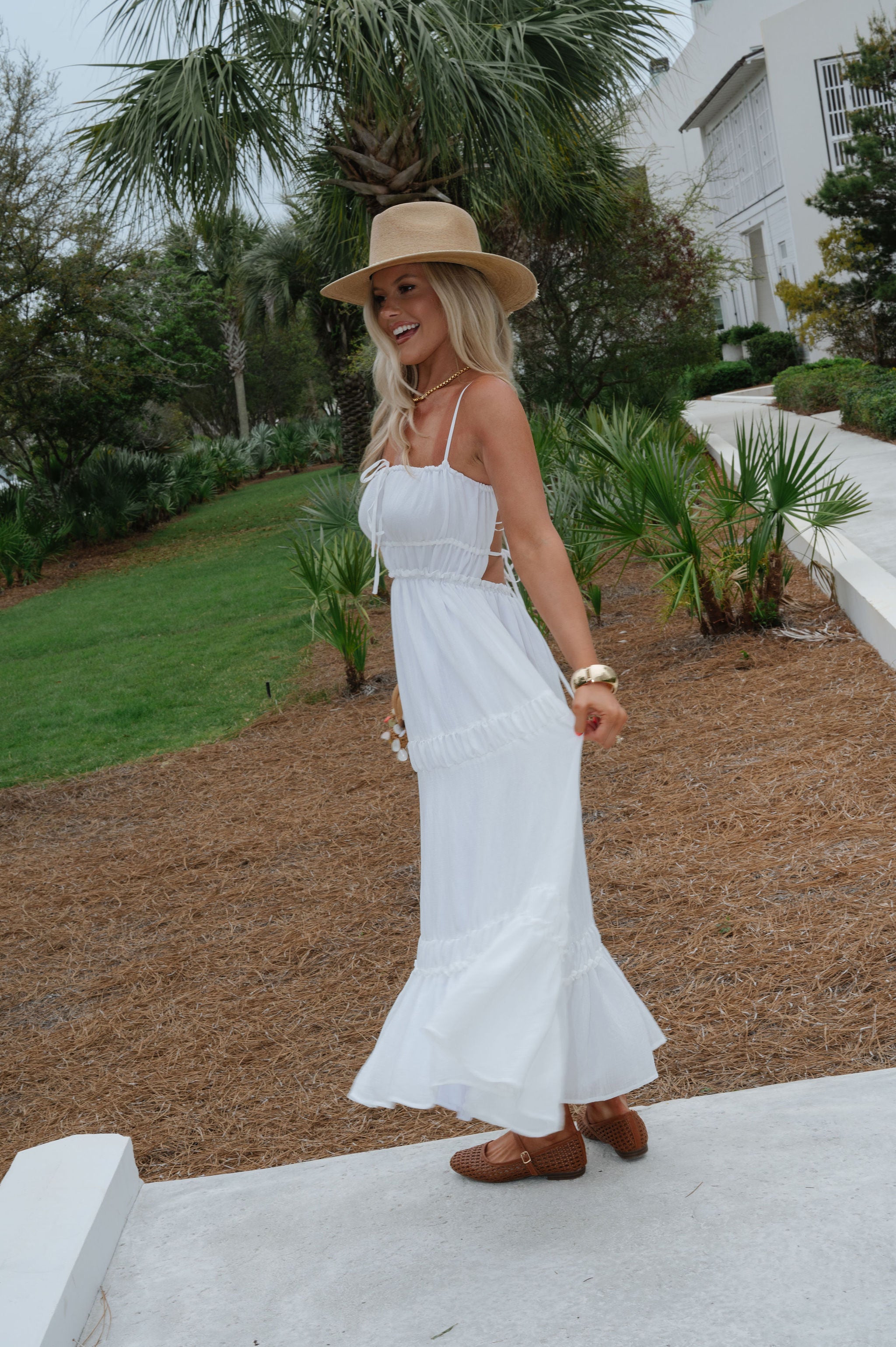 Faith Maxi Dress-Ivory