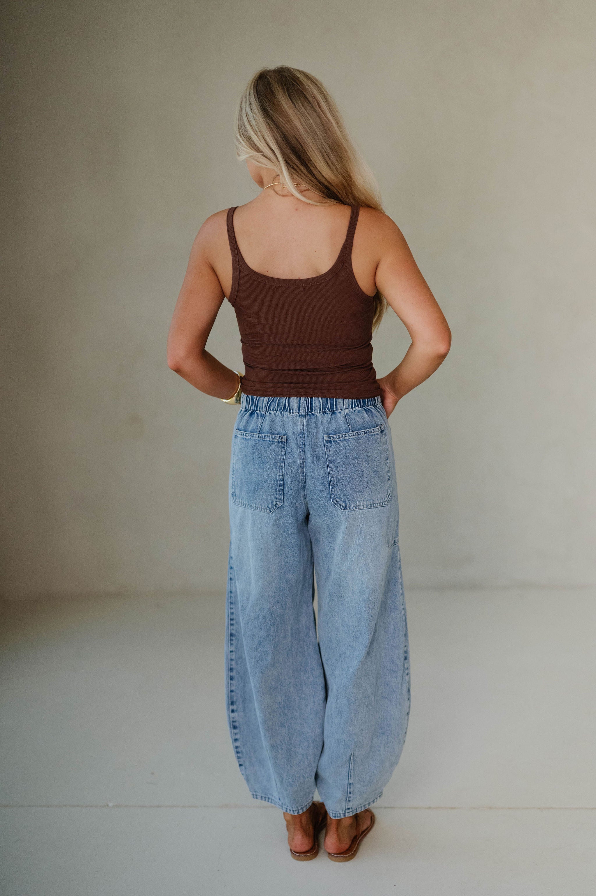 Ford Tank Top-Brown