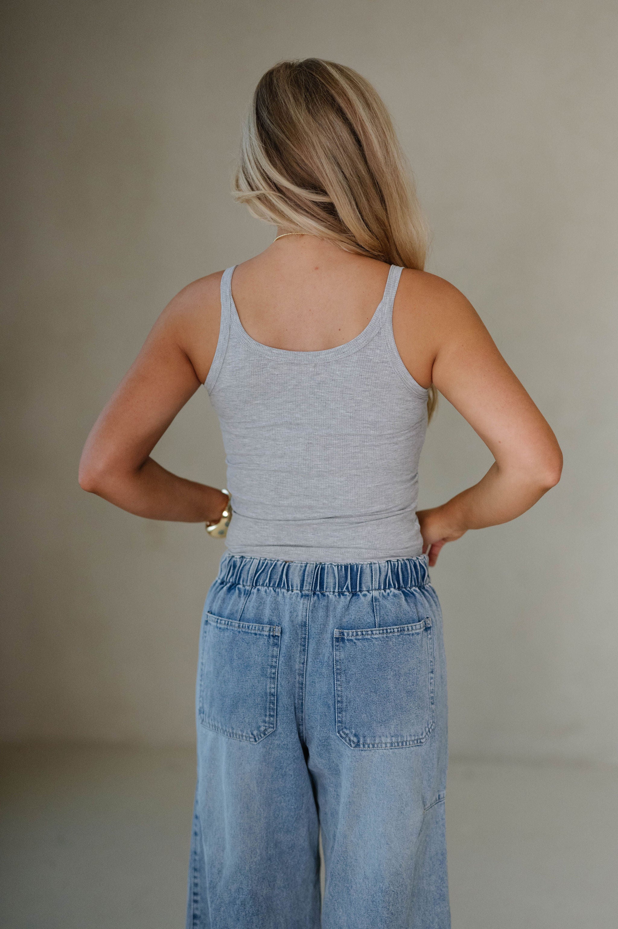 Ford Tank Top-Heather Grey
