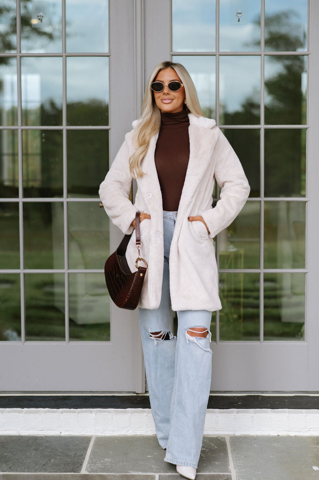 Reece Coat-Cream