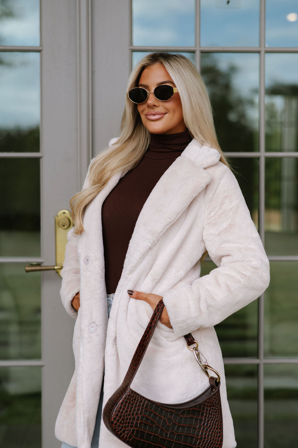 Reece Coat-Cream