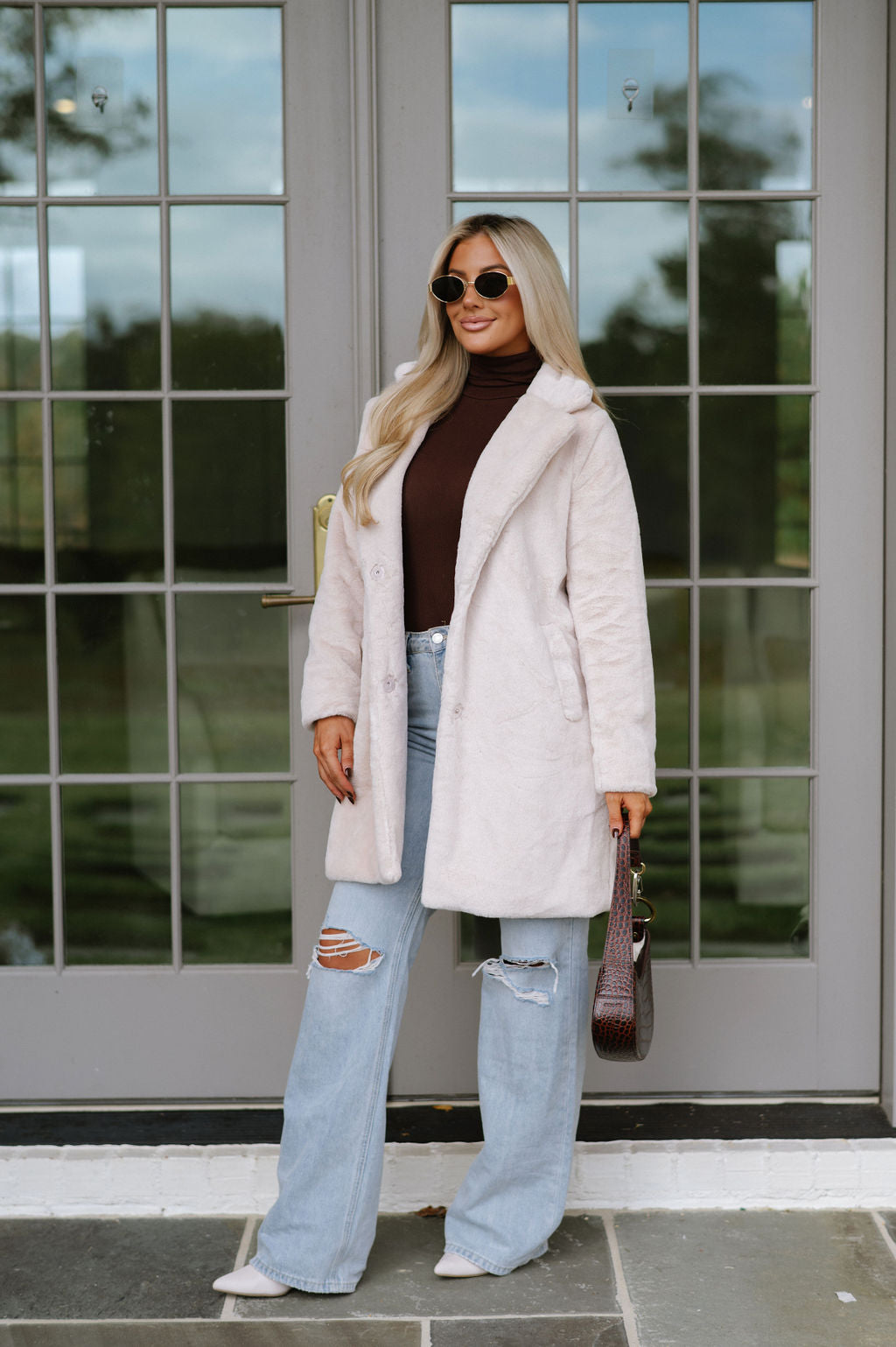 Reece Coat-Cream