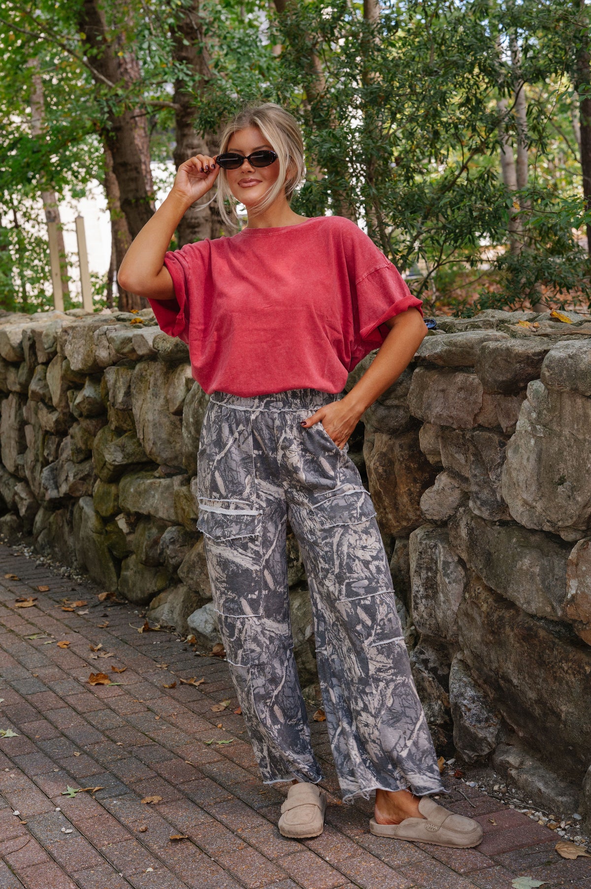 Camo Terry Pants