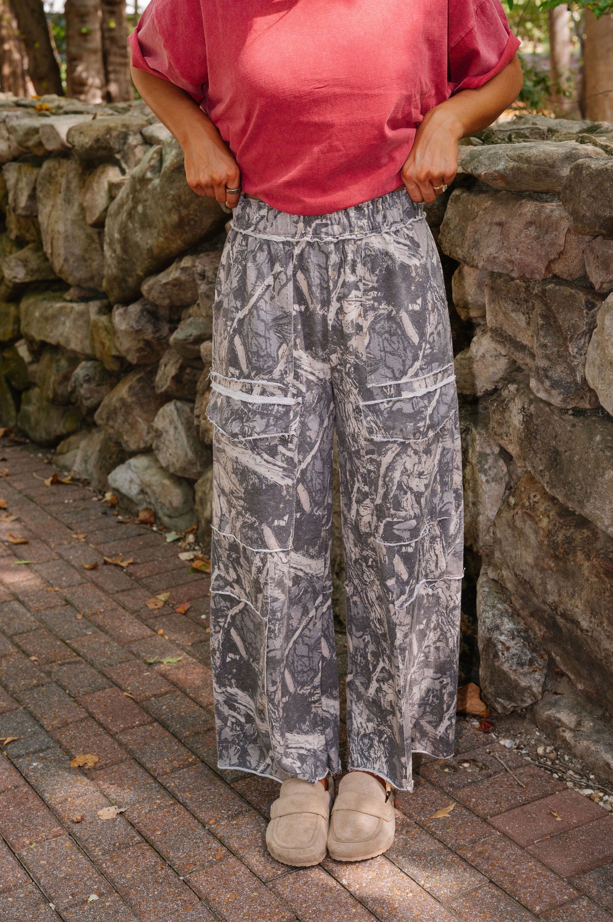 Camo Terry Pants