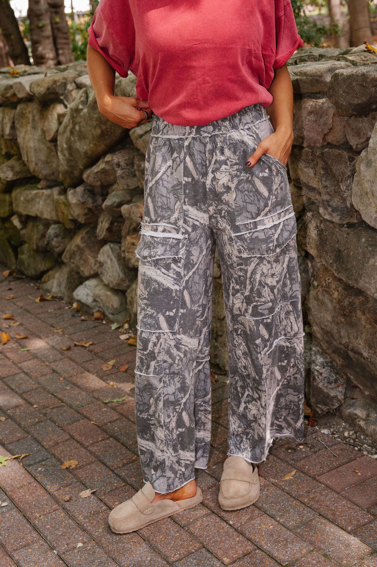 Camo Terry Pants