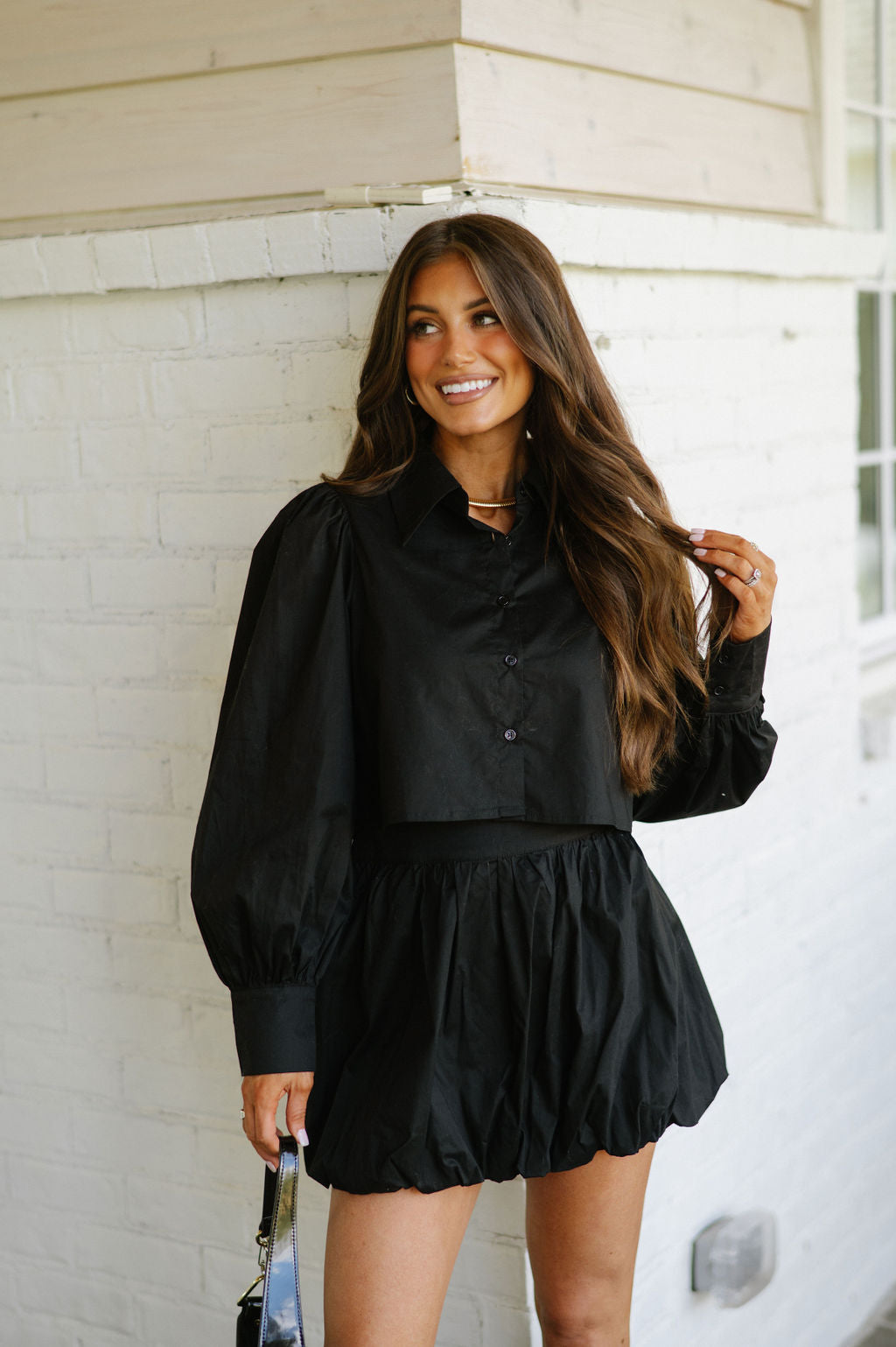 Smith Skirt Set- Black