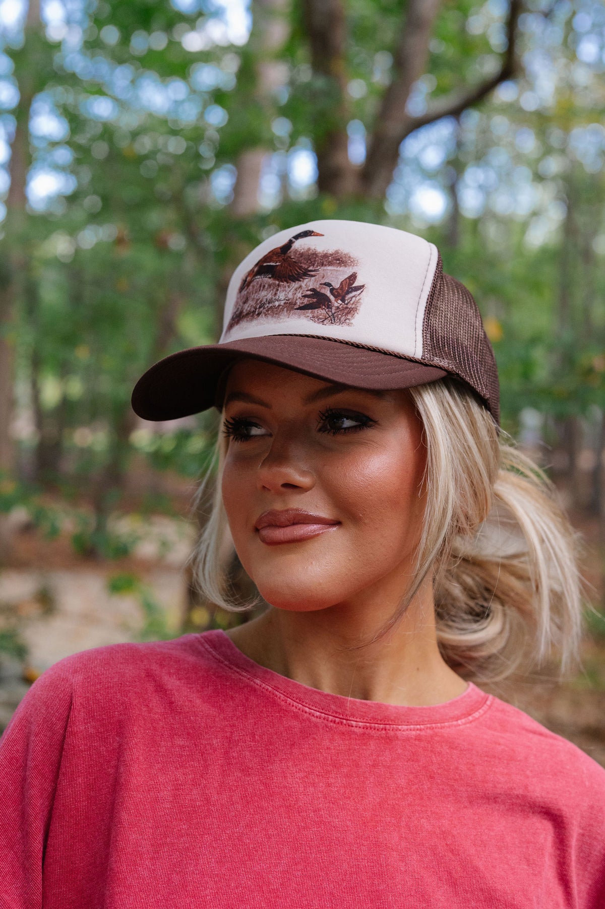 Kinsley Retro Trucker Hat