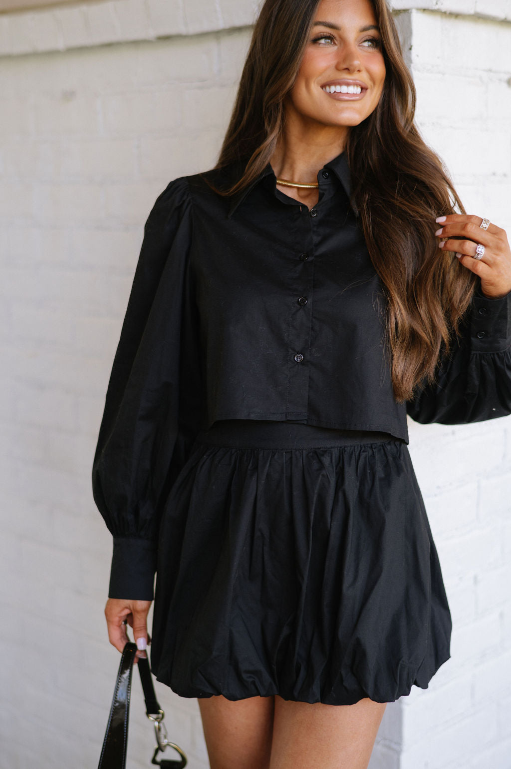 Smith Skirt Set- Black