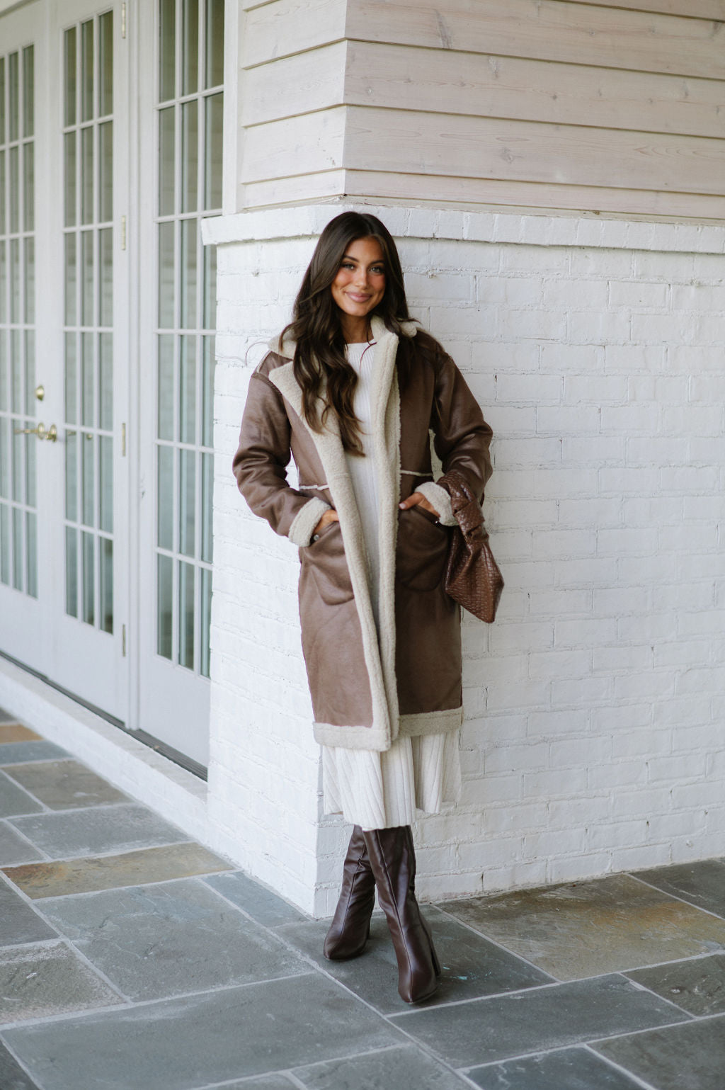 Gretchen Coat-Brown