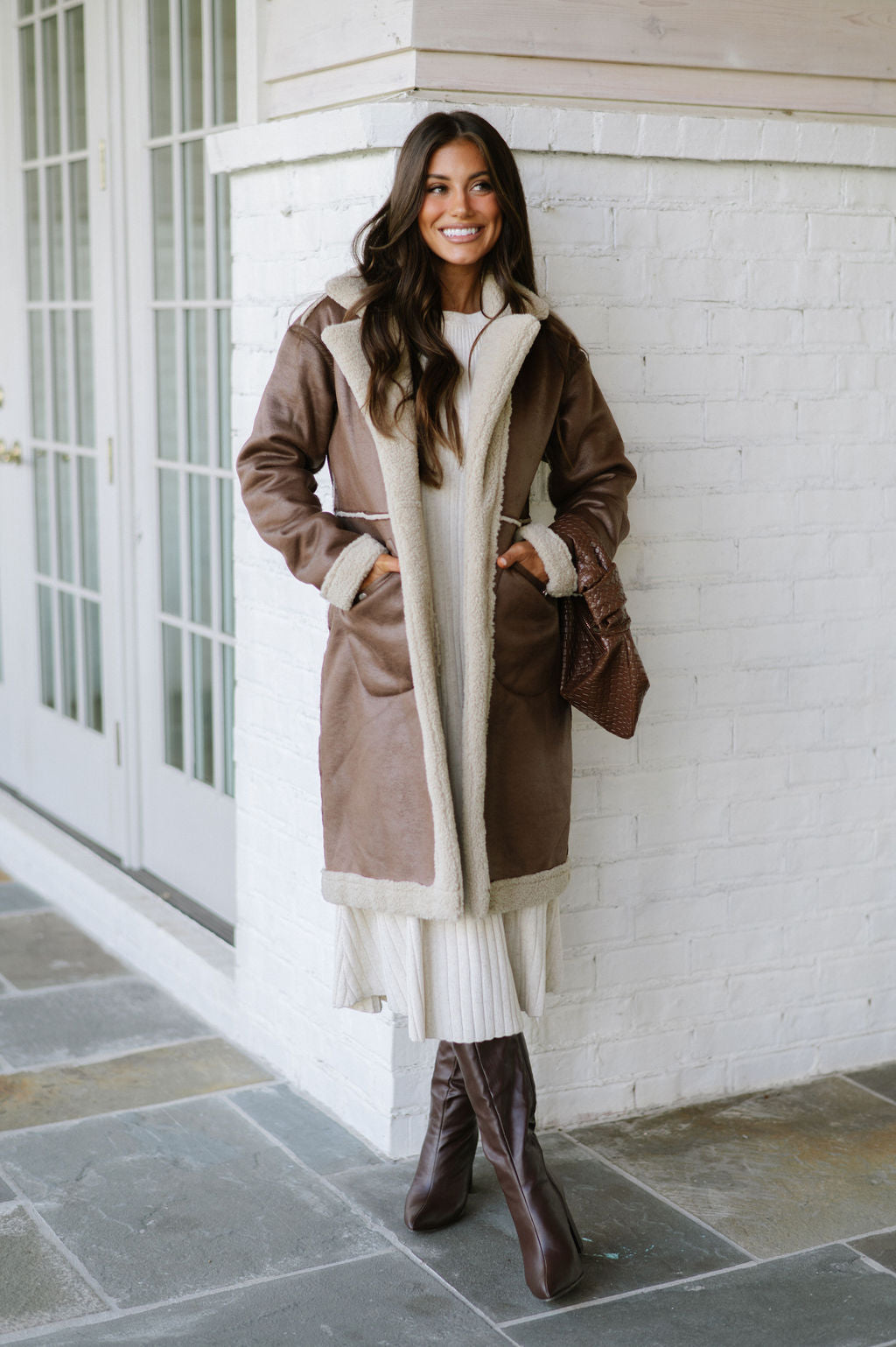 Gretchen Coat-Brown