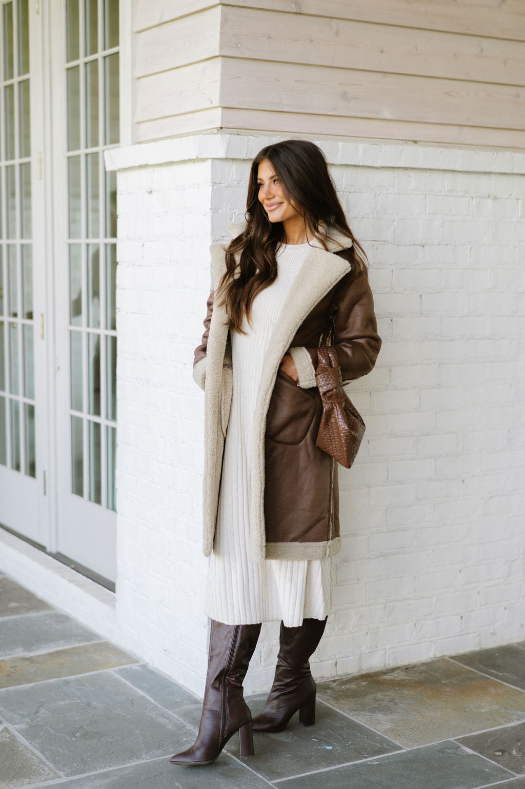 Gretchen Coat-Brown