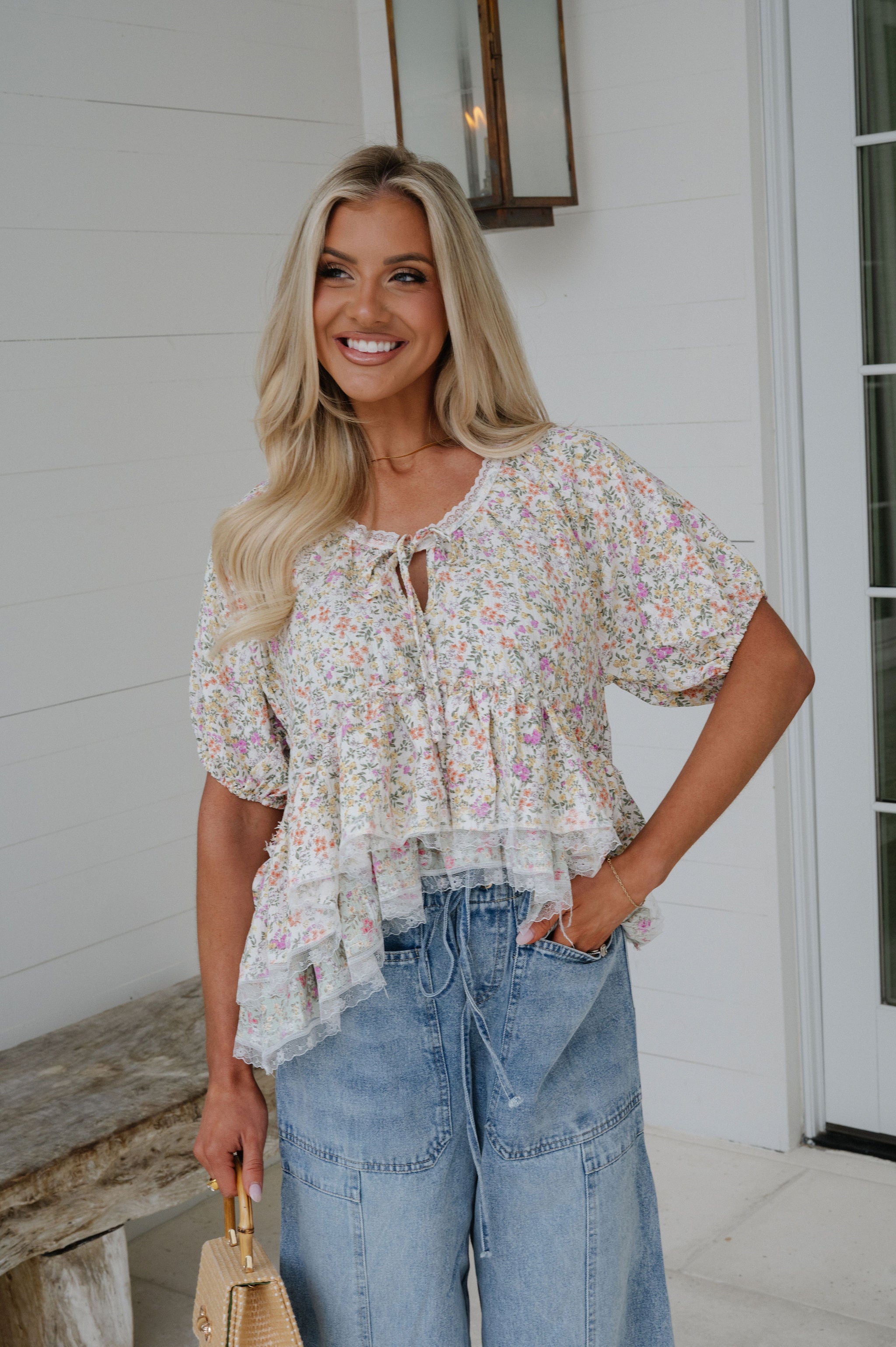 Hartley Ruffle Top