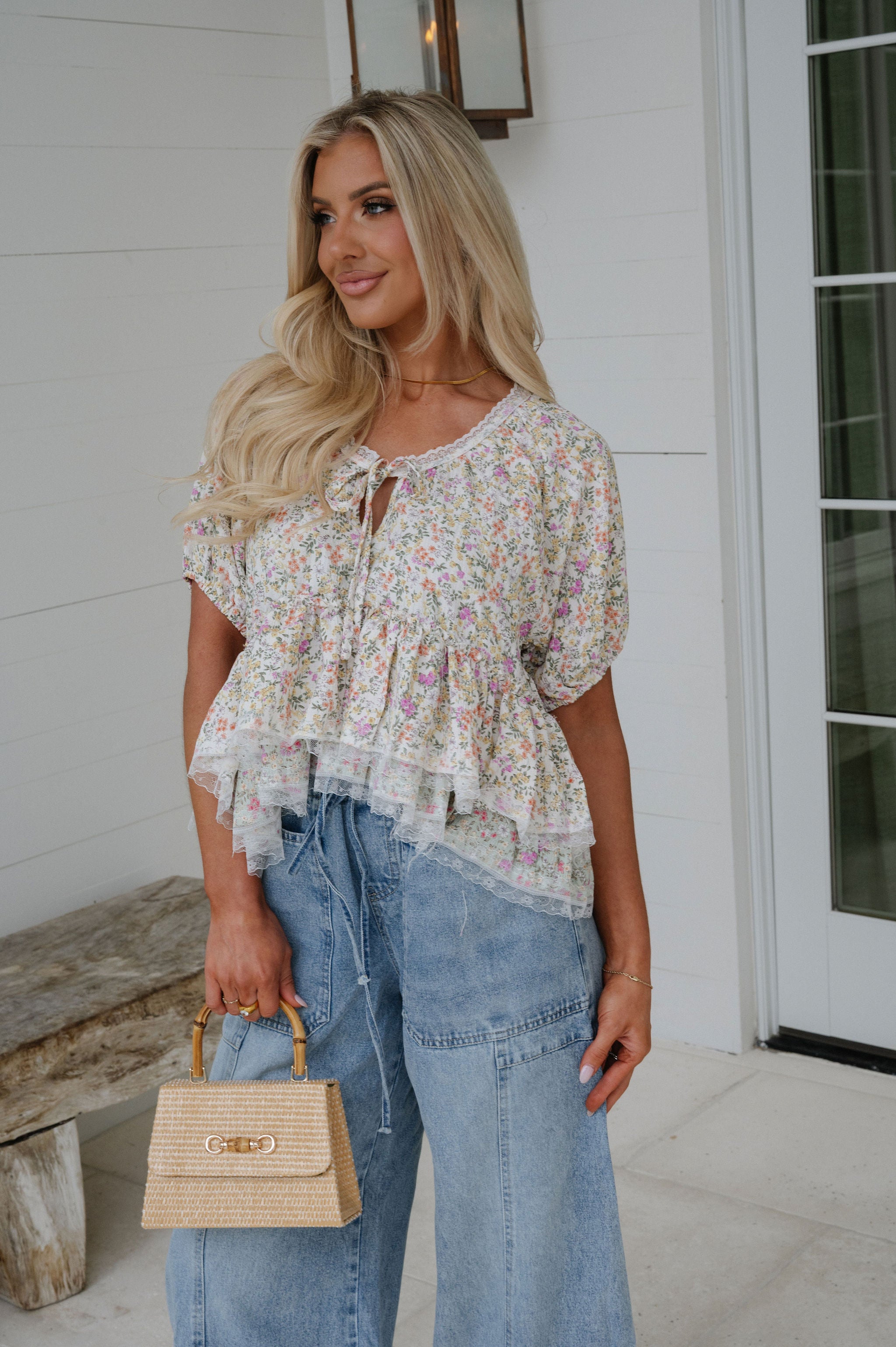 Hartley Ruffle Top