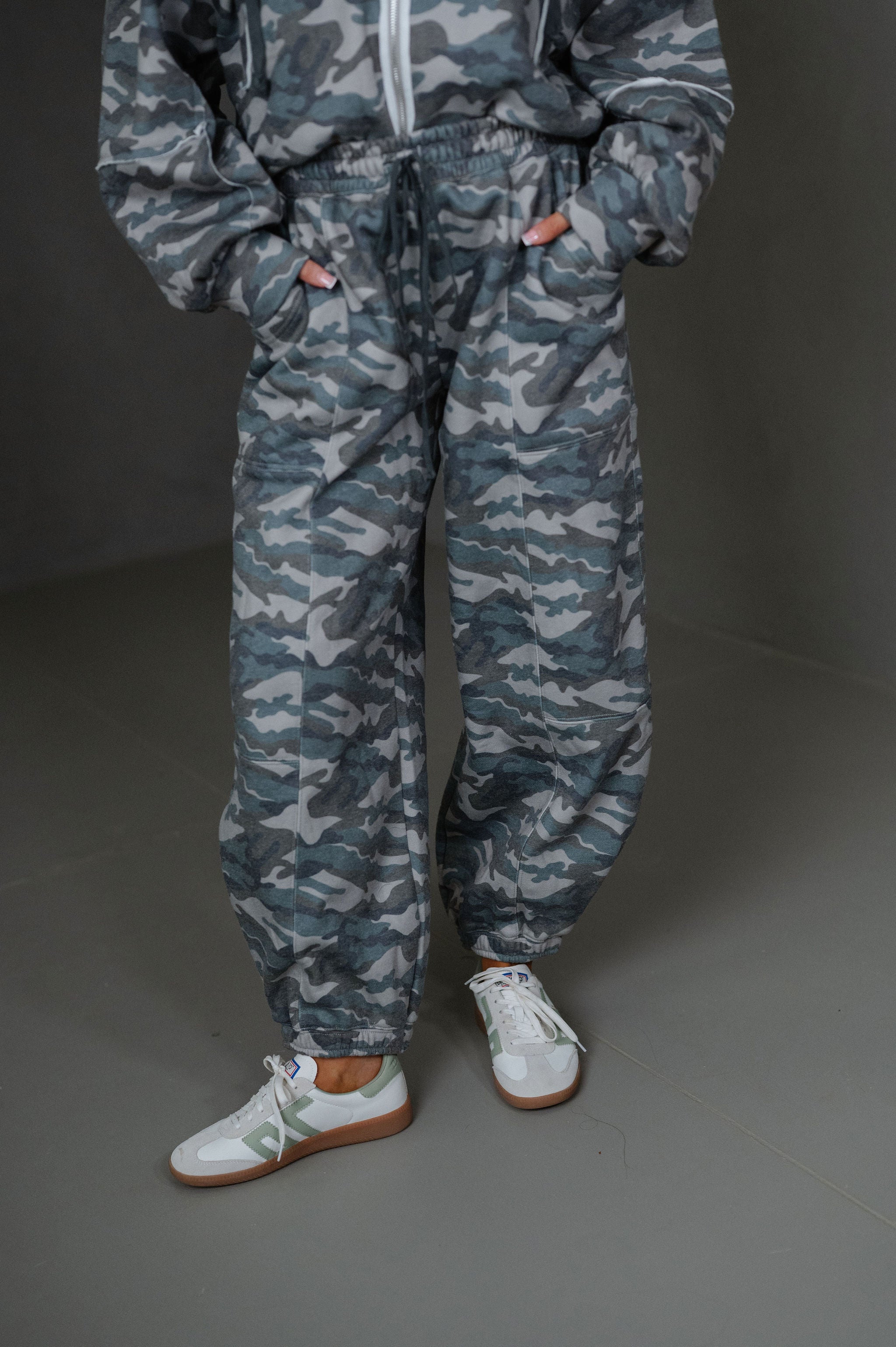 Cadence Pants-Camo Green