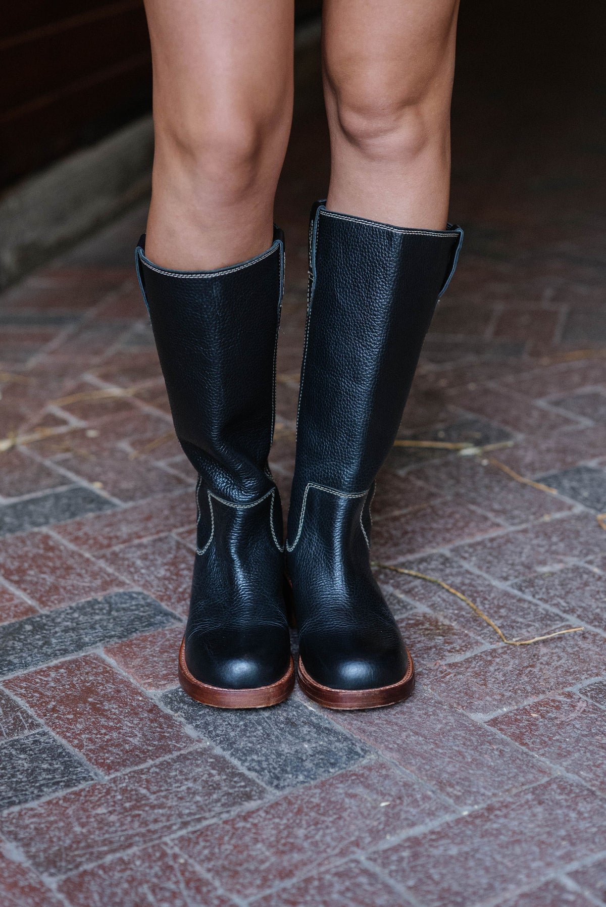 Free People Blaze Pull-On Boot-Black