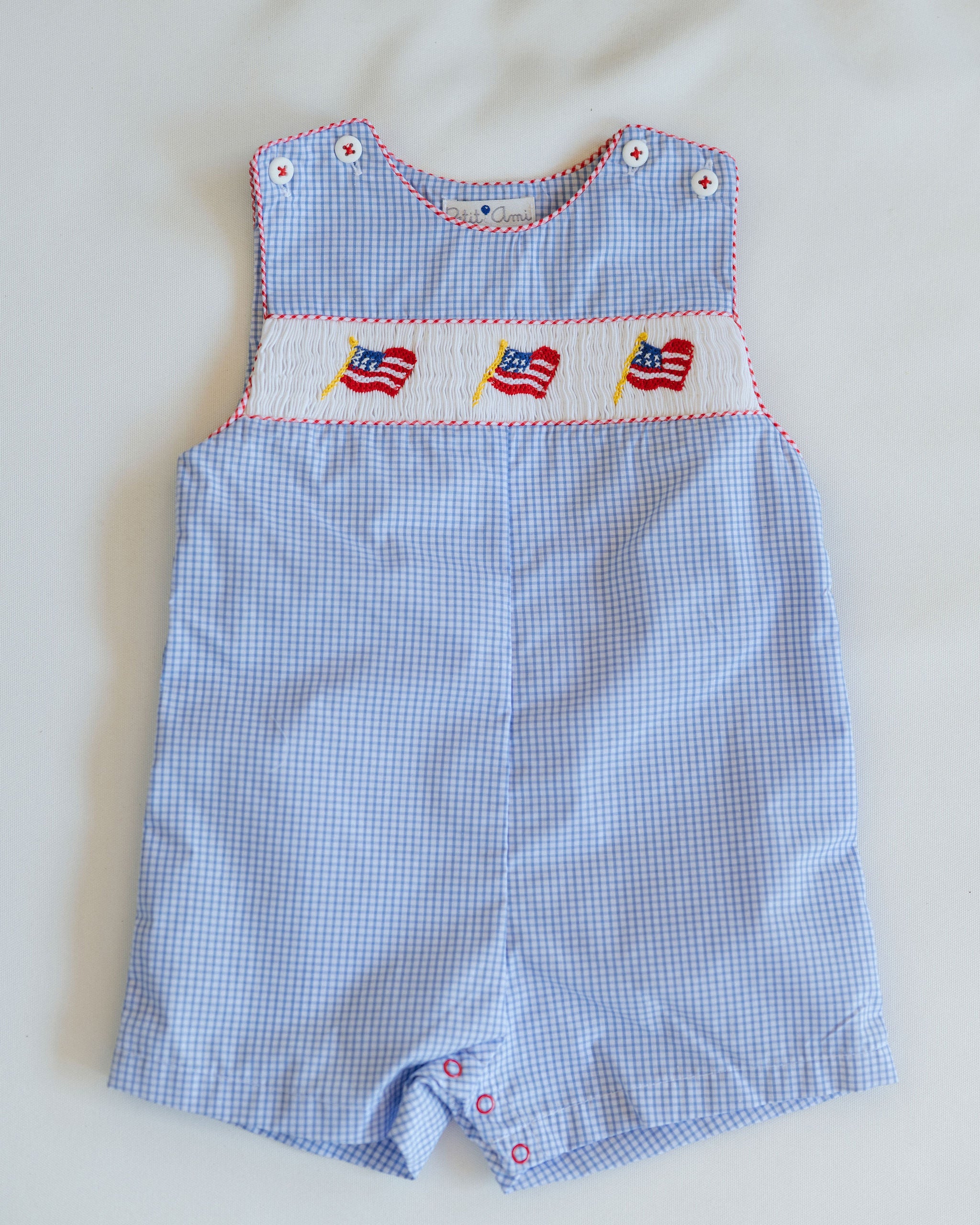 Flag Sunsuit-Blue